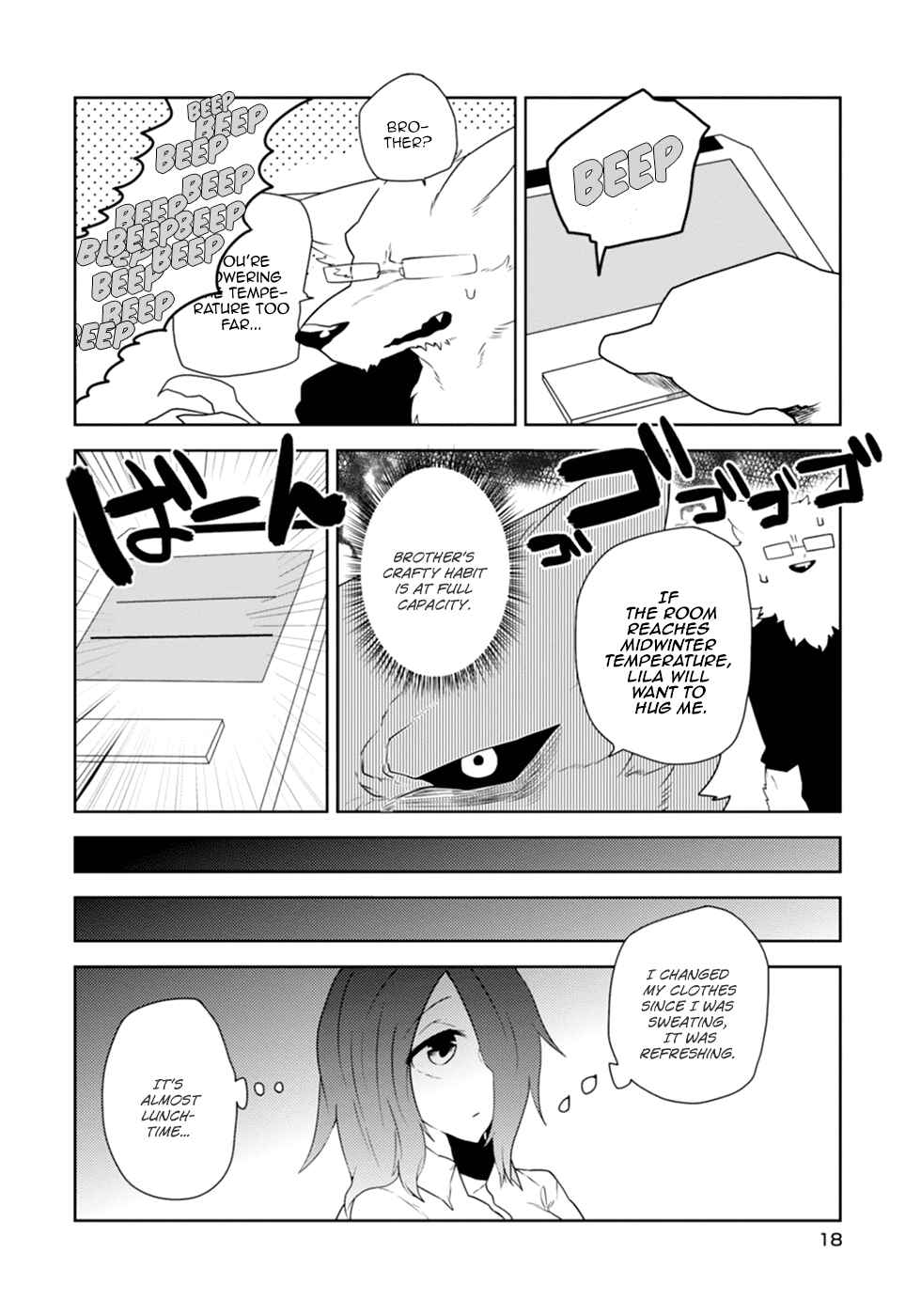 Page 18 Chapter 9 Kainushi Juujin to Petto Joshikousei