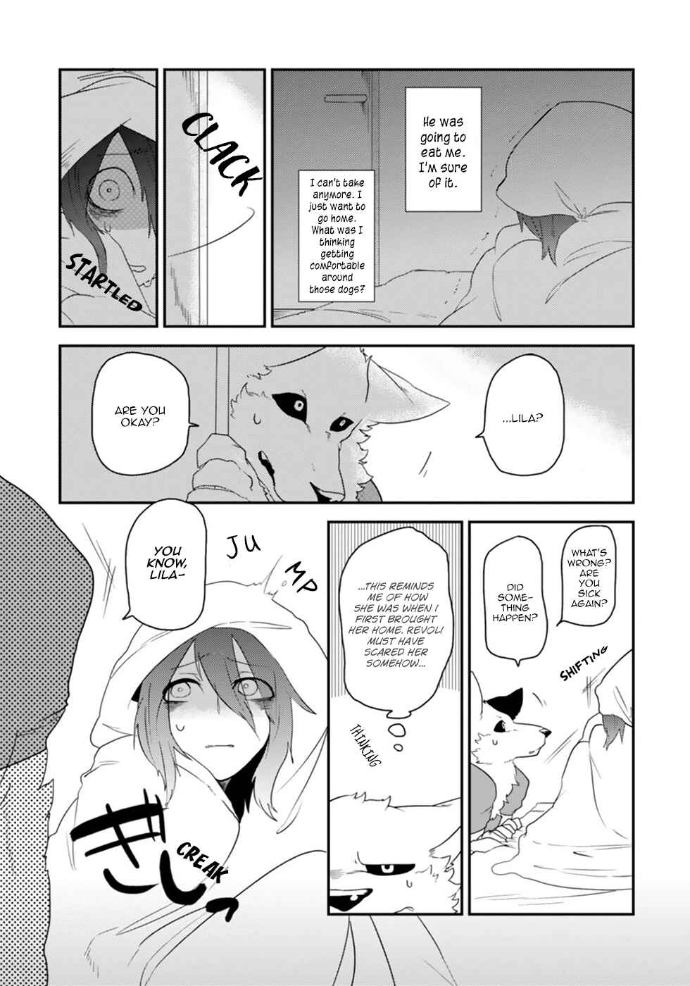 Page 13 Chapter 7 Kainushi Juujin to Petto Joshikousei