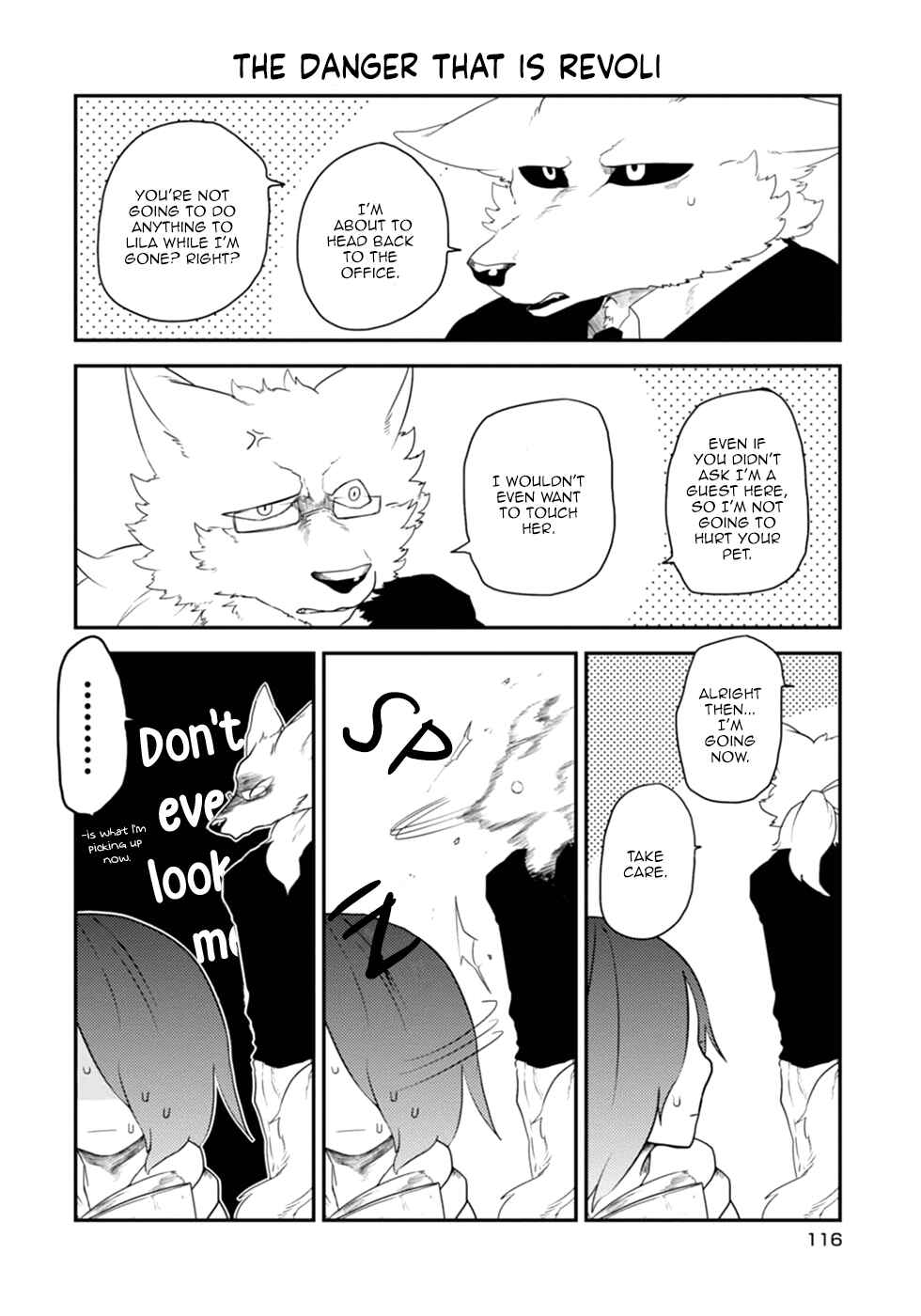 Page 4 Chapter 7 Kainushi Juujin to Petto Joshikousei