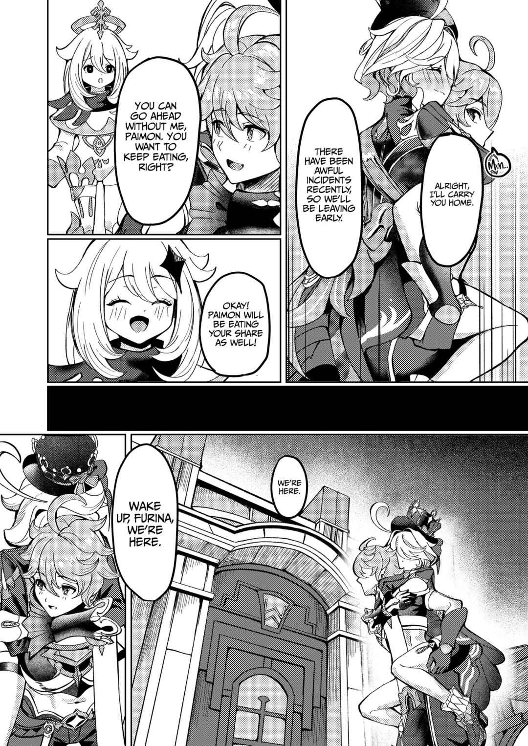 Page 4 Chapter 1 Genshin Impact - Koyoi no Boku wa Kimi dake no Mono (Doujinshi)