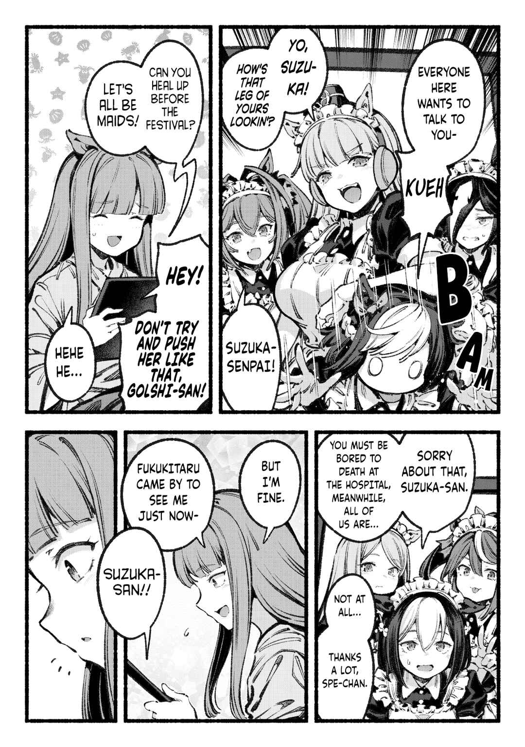 Page 10 Chapter Unknown_73fe Uma Musume Pretty Derby - Good Luck Charm (Doujinshi)