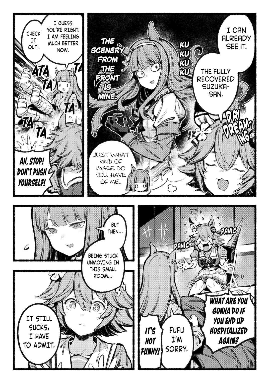 Page 4 Chapter Unknown_73fe Uma Musume Pretty Derby - Good Luck Charm (Doujinshi)