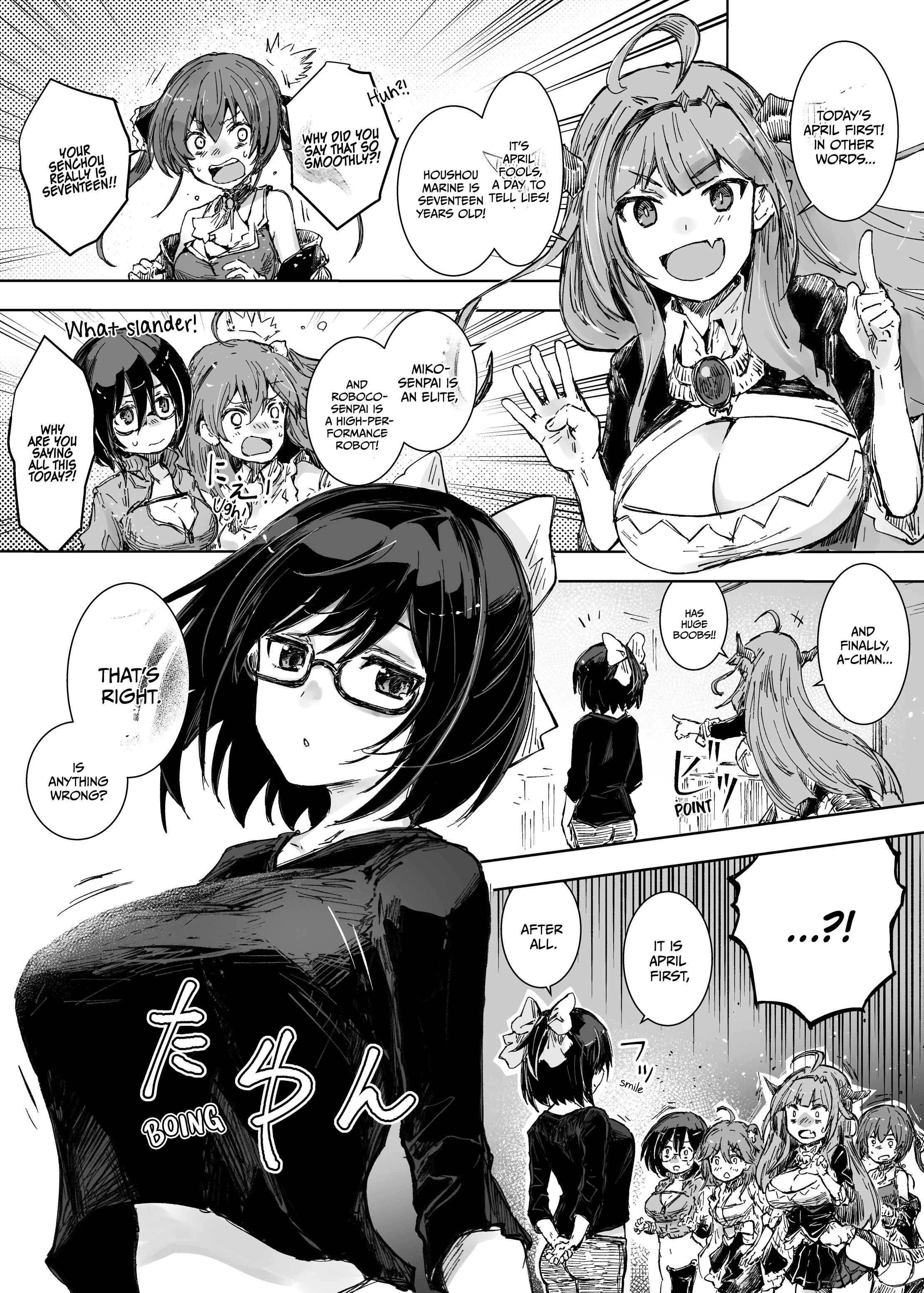Page 1 Chapter 29 Hololive - Yohanes Twitter Shorts