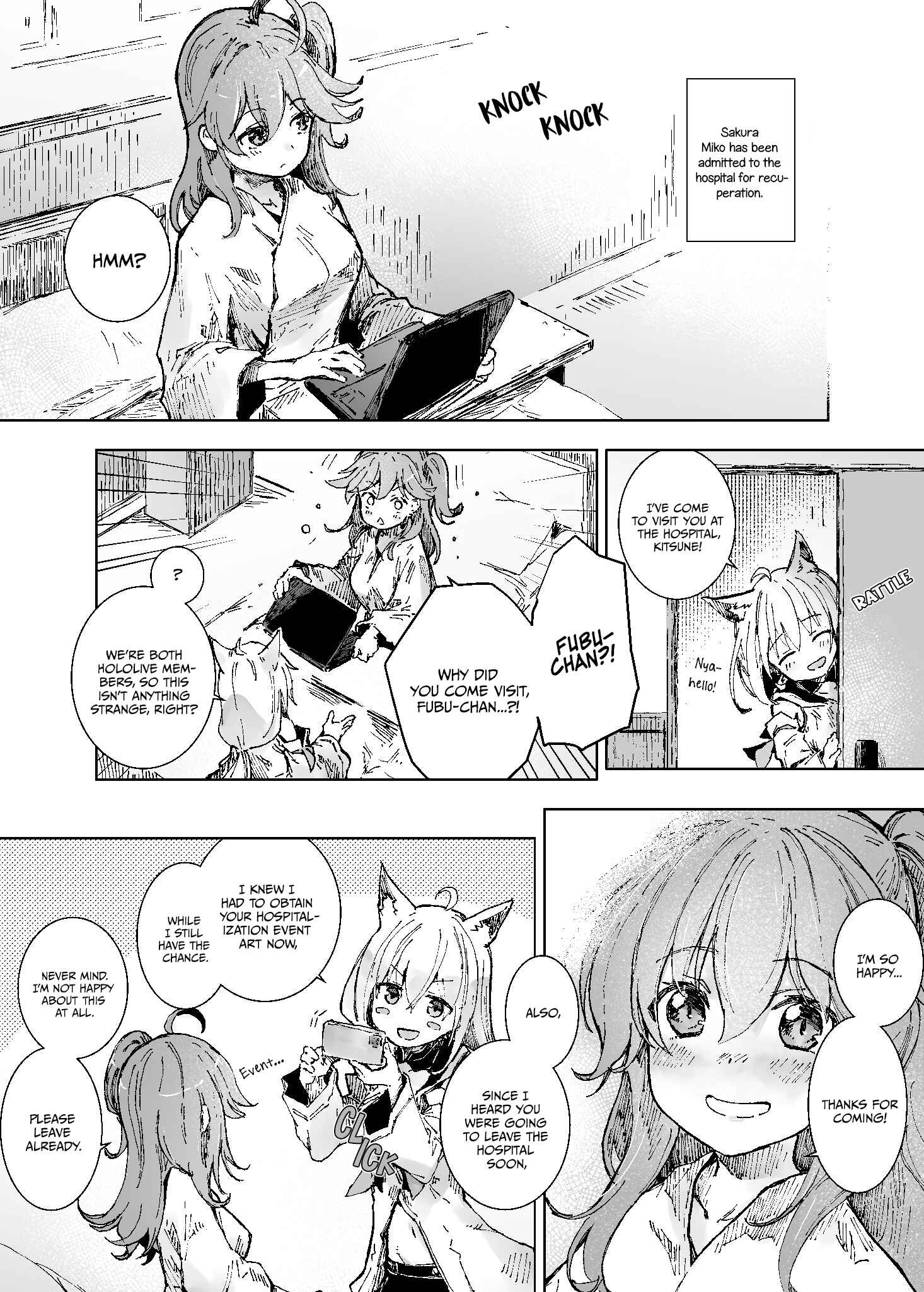Page 1 Chapter 43 Hololive - Yohanes Twitter Shorts
