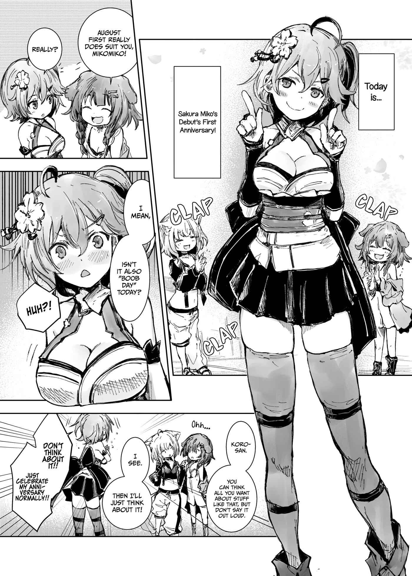 Page 1 Chapter 10 Hololive - Yohanes Twitter Shorts