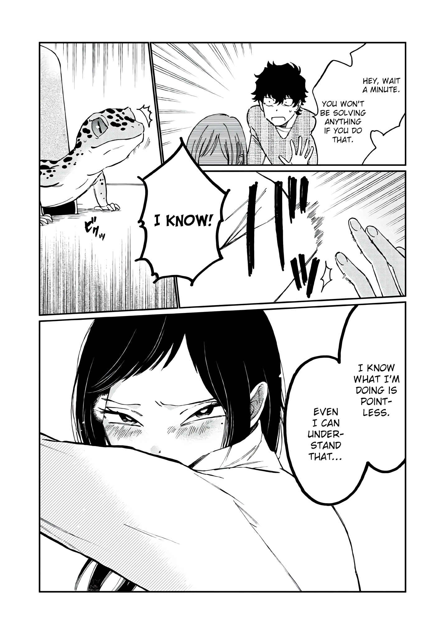 Page 16 Chapter 14 Madonna ga Glass Case no Naka
