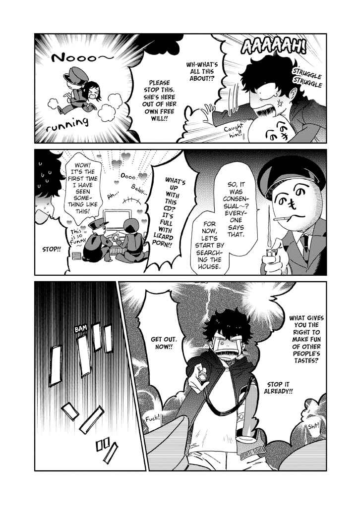 Page 3 Chapter 9 Madonna ga Glass Case no Naka