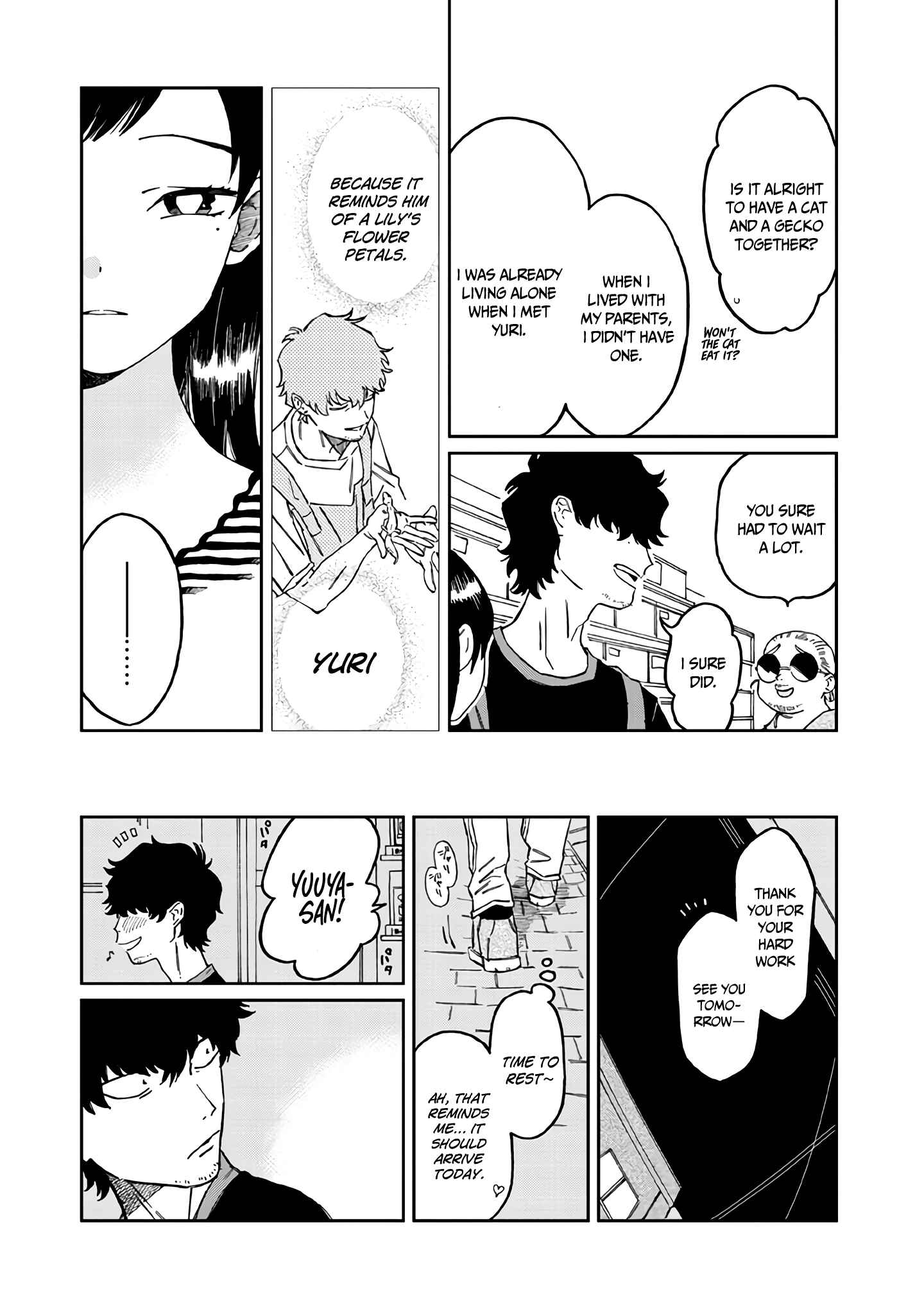 Page 14 Chapter 3 Madonna ga Glass Case no Naka