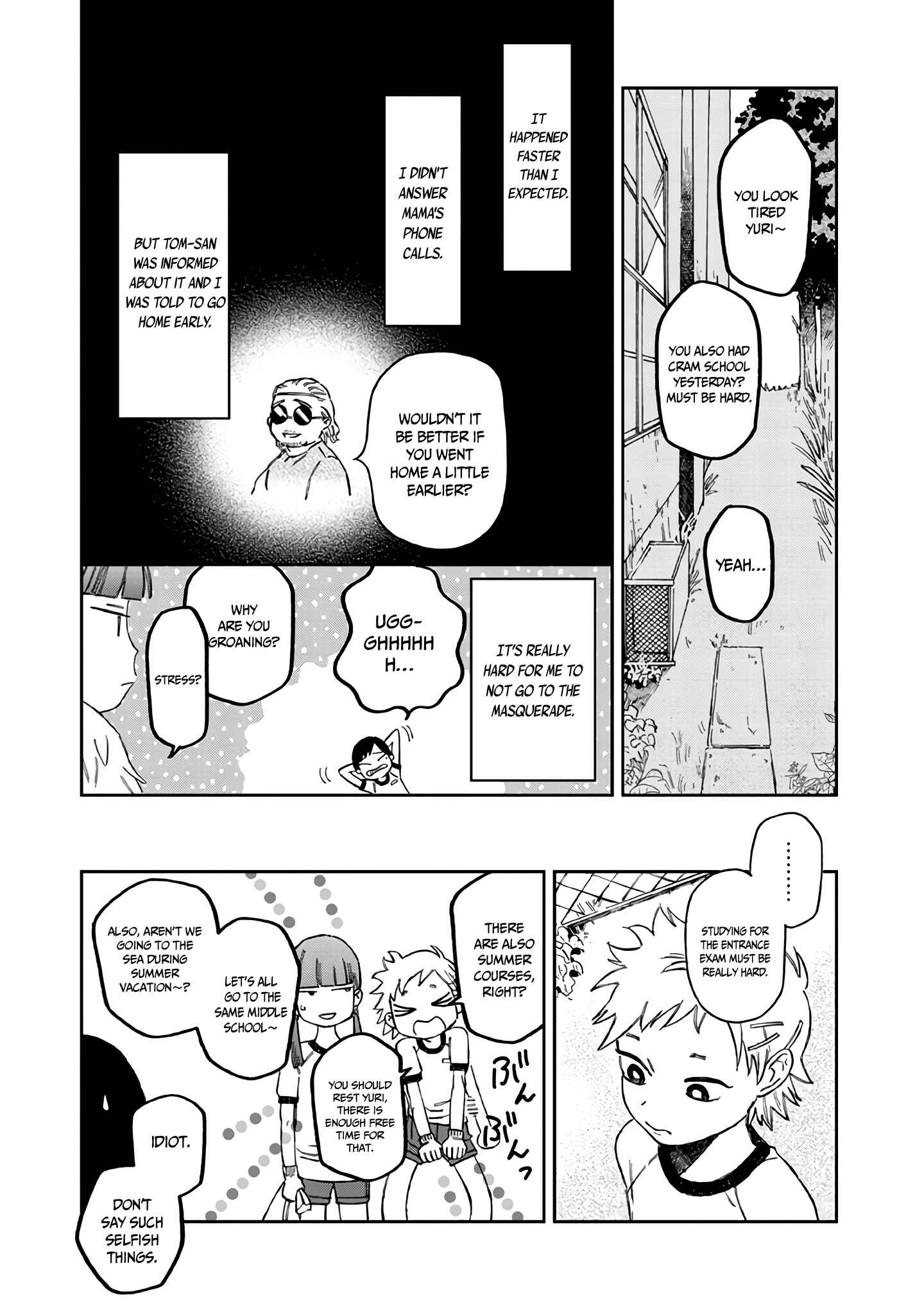 Page 6 Chapter 3 Madonna ga Glass Case no Naka