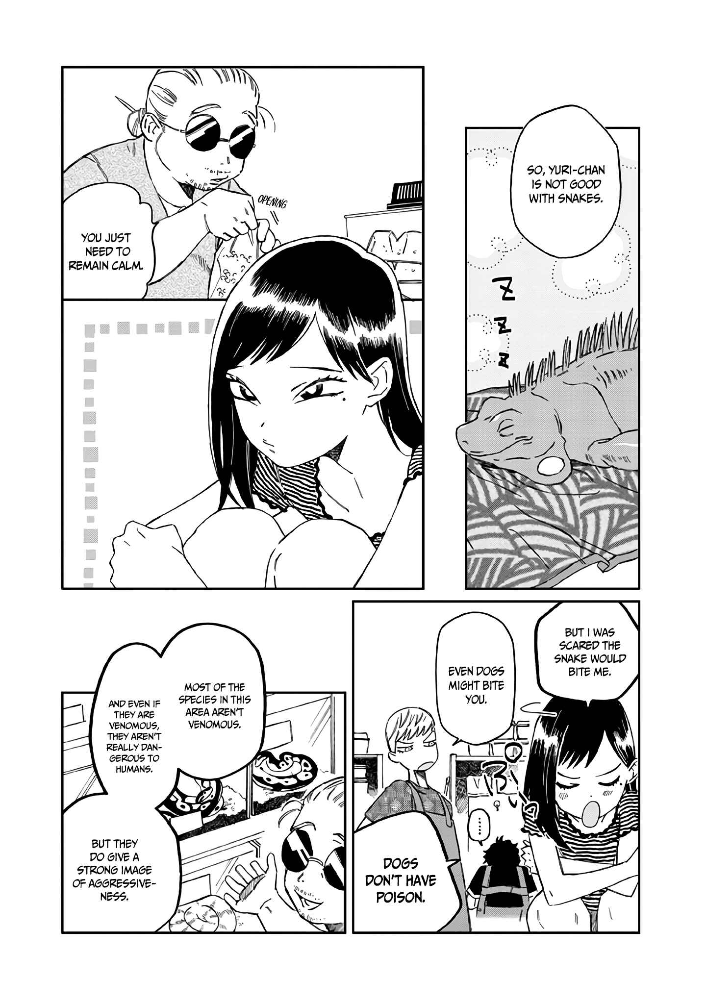 Page 8 Chapter 3 Madonna ga Glass Case no Naka