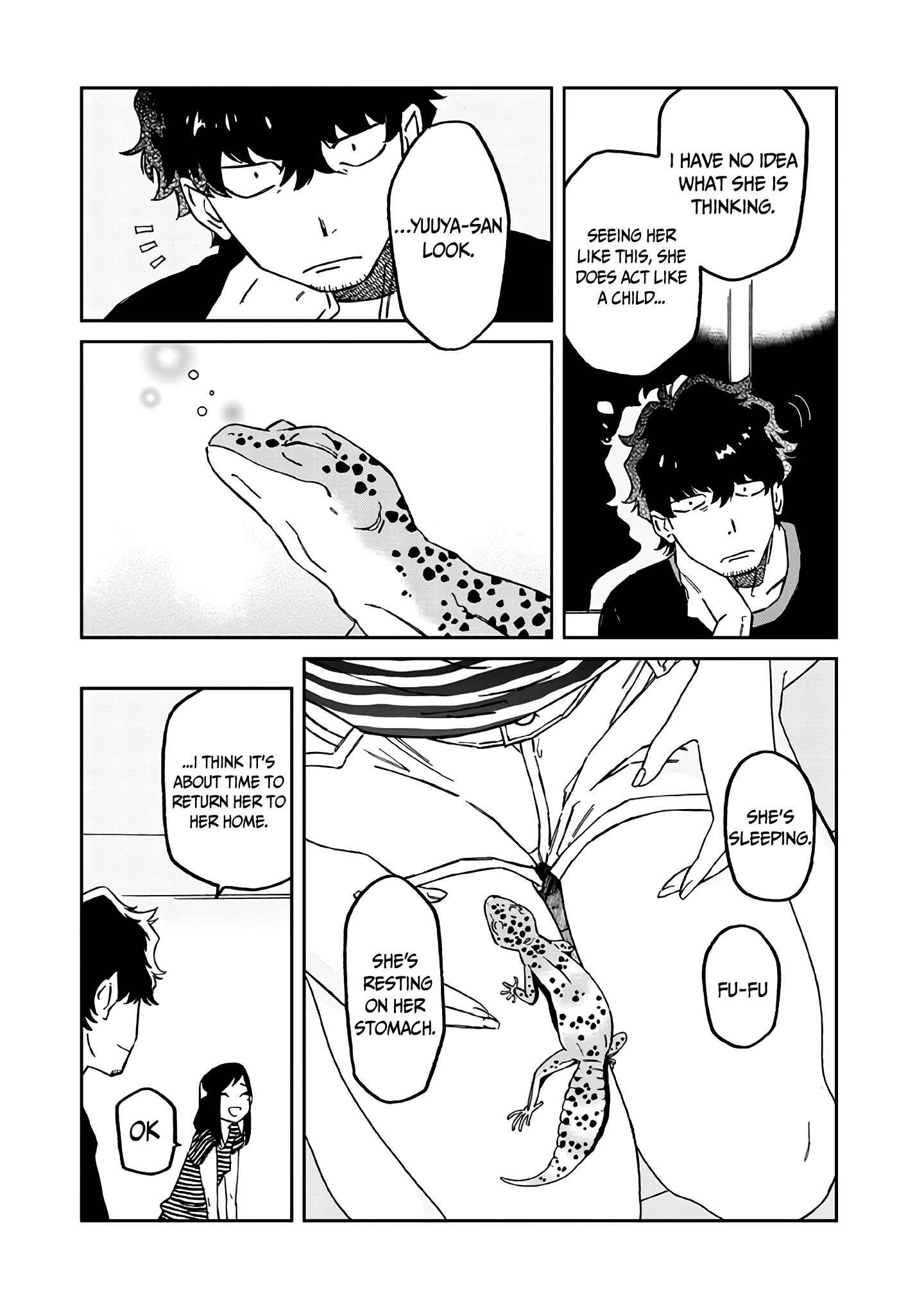 Page 16 Chapter 4 Madonna ga Glass Case no Naka