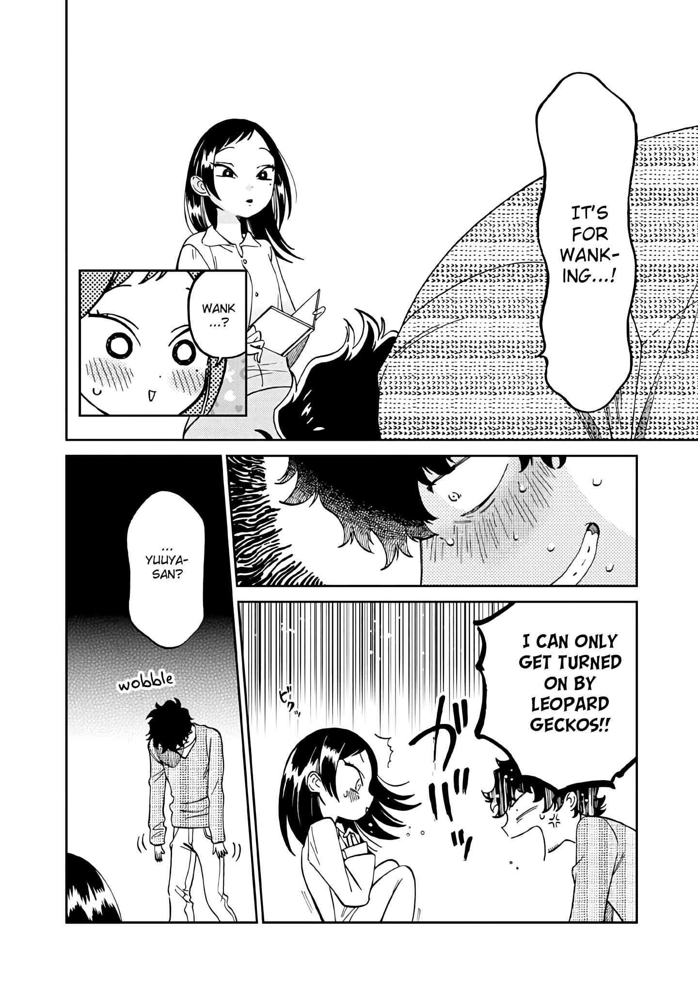 Page 11 Chapter 15 Madonna ga Glass Case no Naka
