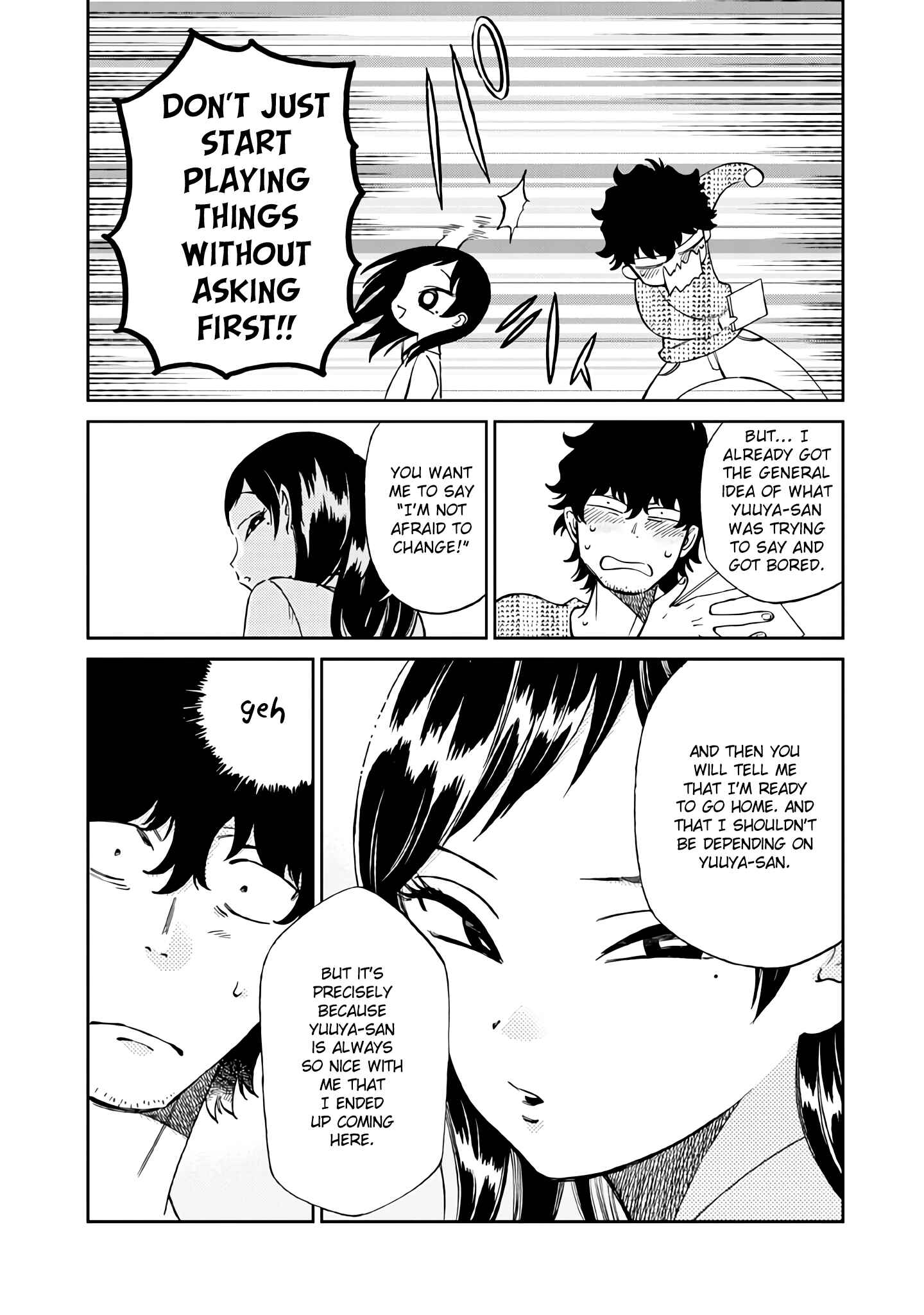 Page 5 Chapter 15 Madonna ga Glass Case no Naka