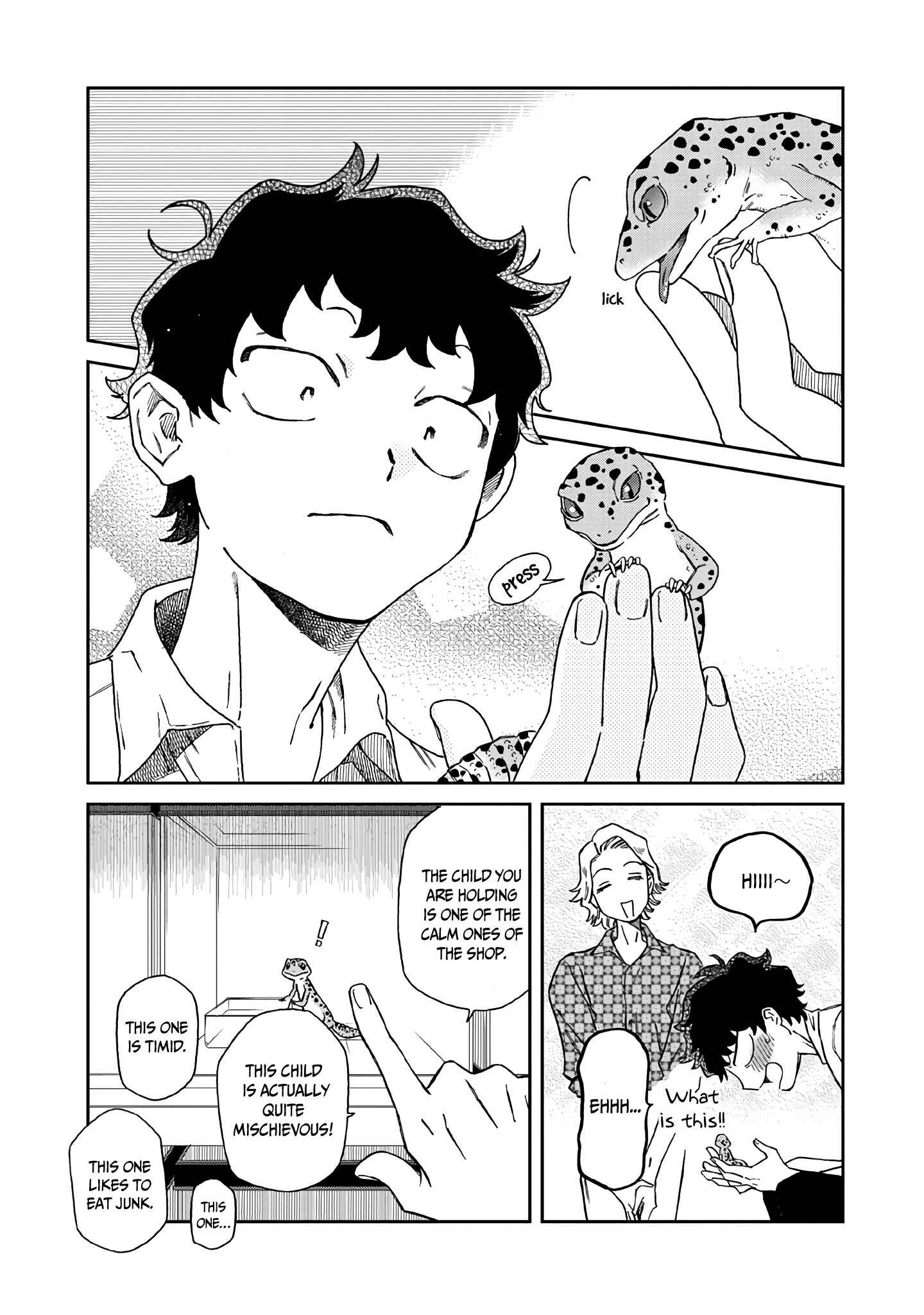 Page 13 Chapter 5 Madonna ga Glass Case no Naka