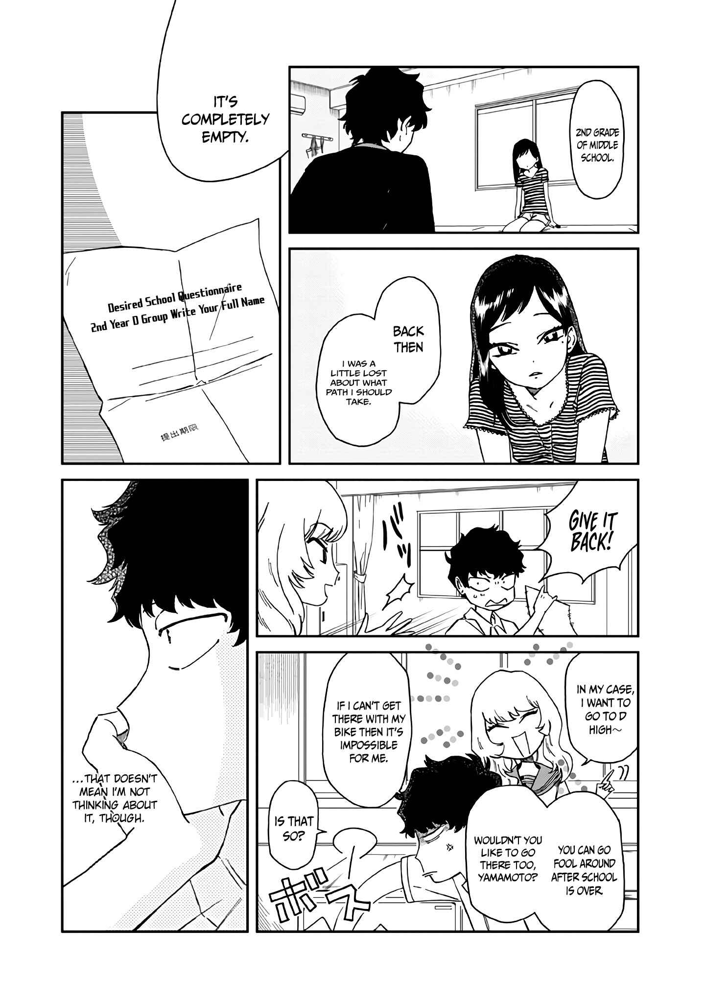 Page 2 Chapter 5 Madonna ga Glass Case no Naka