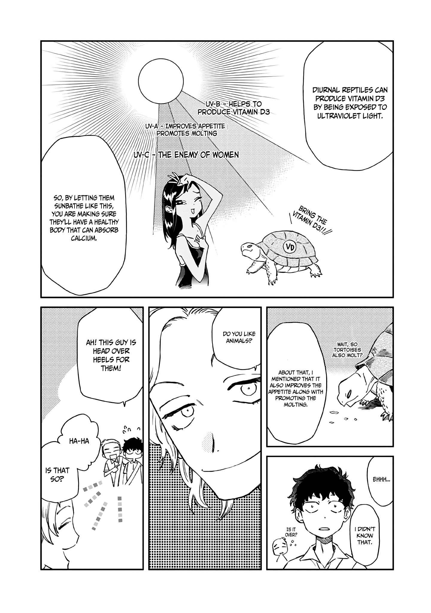 Page 7 Chapter 5 Madonna ga Glass Case no Naka