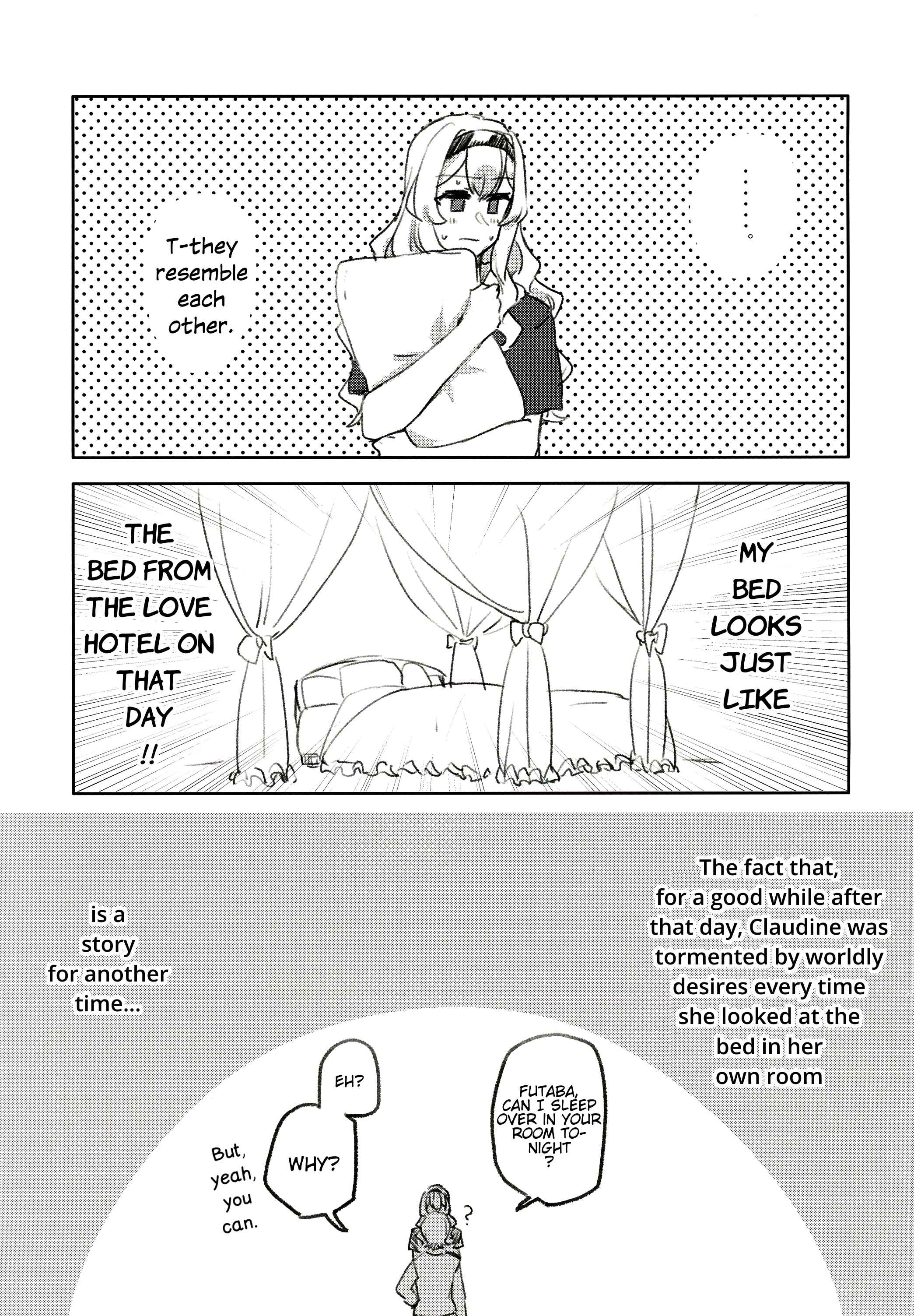 Page 12 Chapter Unknown_3223 Shoujo Kageki Revue Starlight - There Is No Way Tendou Maya Would Go to a Love Hotel! 2 (Doujinshi)
