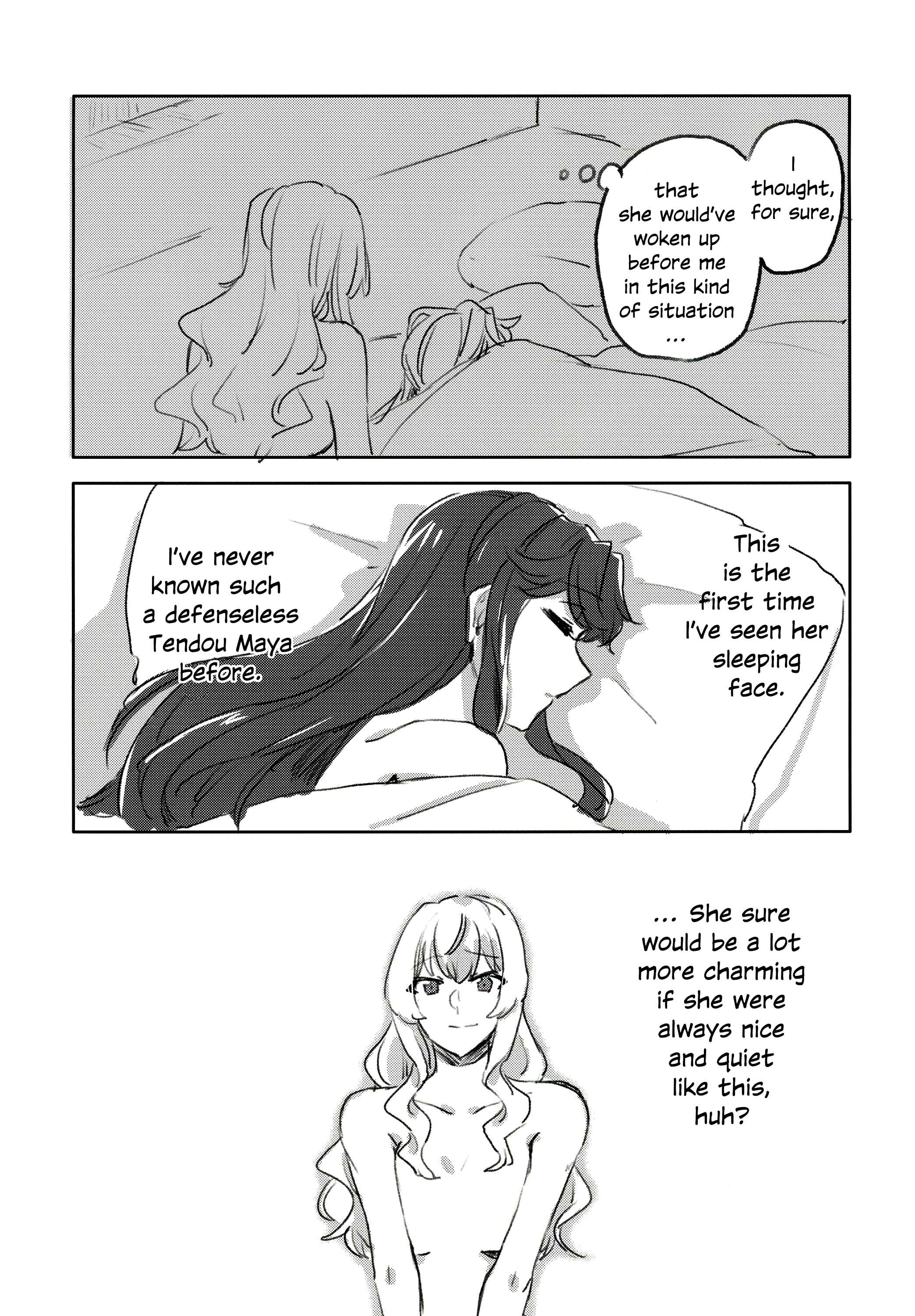 Page 6 Chapter Unknown_3223 Shoujo Kageki Revue Starlight - There Is No Way Tendou Maya Would Go to a Love Hotel! 2 (Doujinshi)