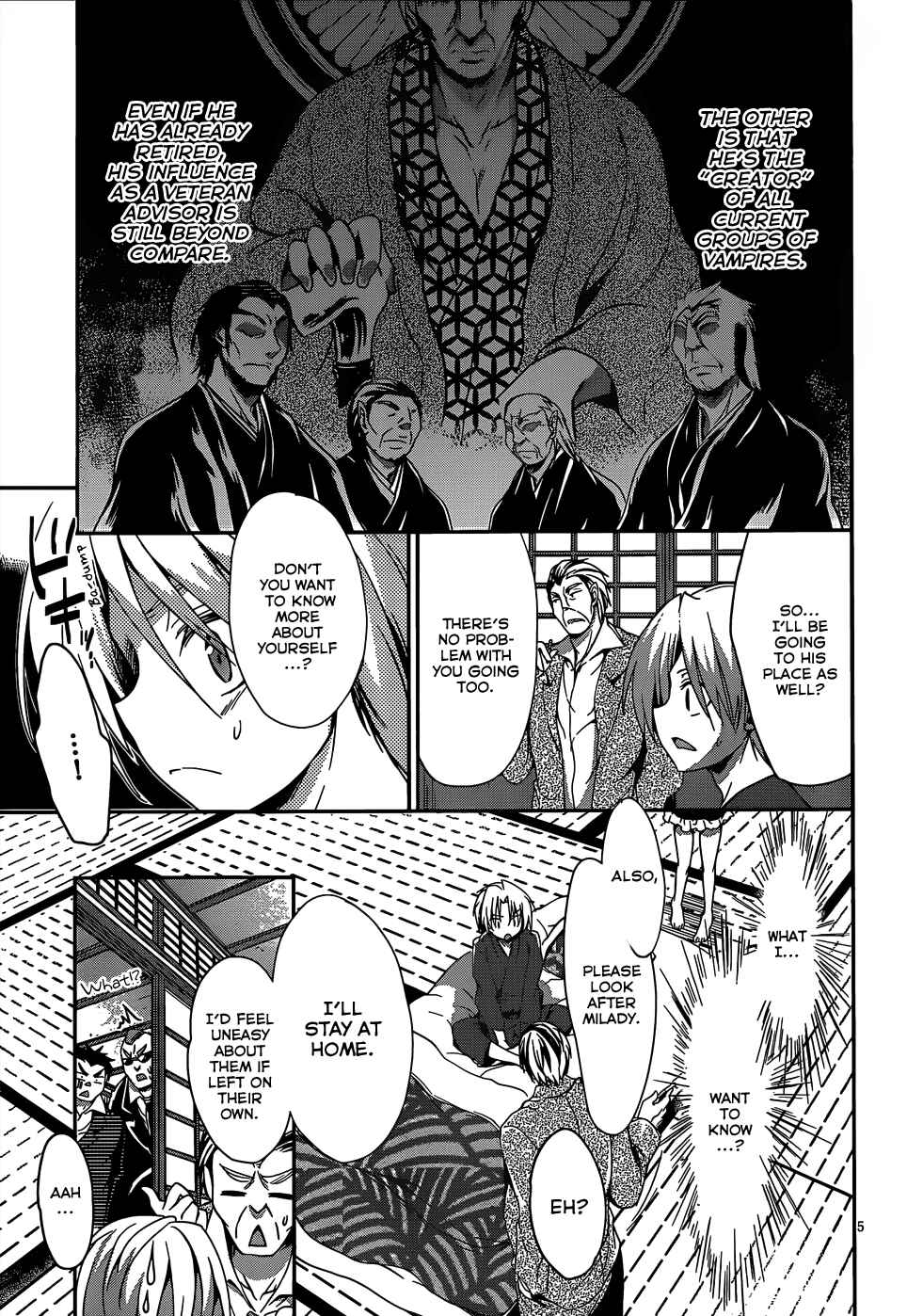 Page 6 Chapter 12 Kiryuin Kaya ni Chi wo Suwareru dake no Kantan na Oshigoto