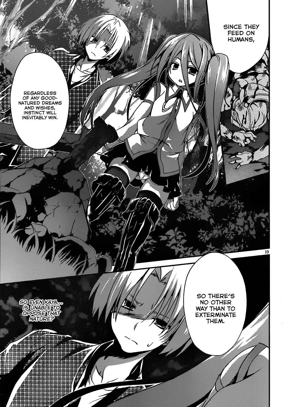 Page 20 Chapter 14 Kiryuin Kaya ni Chi wo Suwareru dake no Kantan na Oshigoto