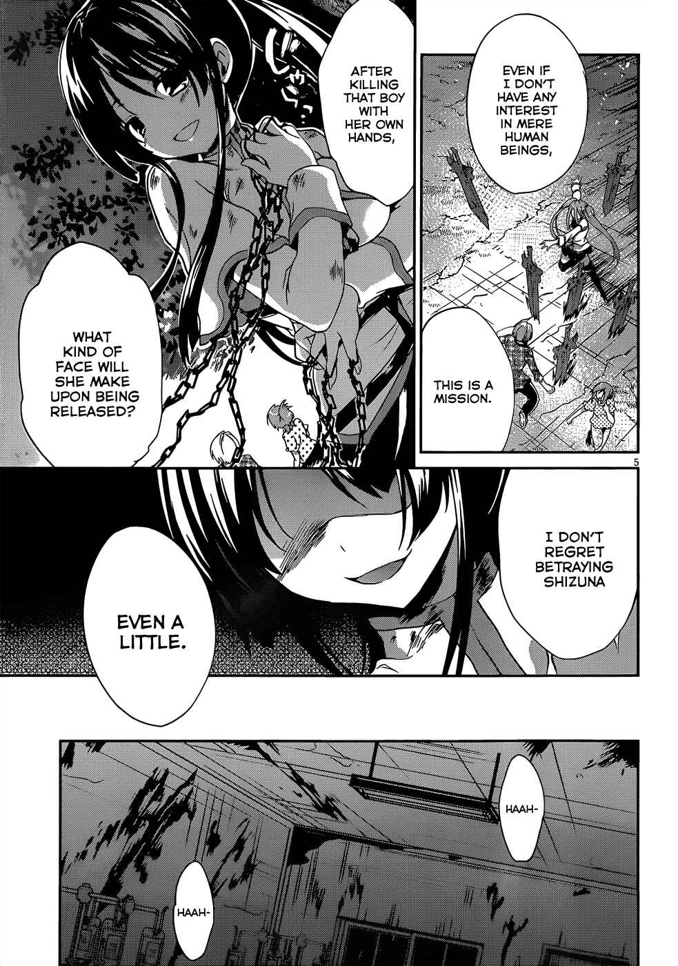 Page 6 Chapter 15 Kiryuin Kaya ni Chi wo Suwareru dake no Kantan na Oshigoto