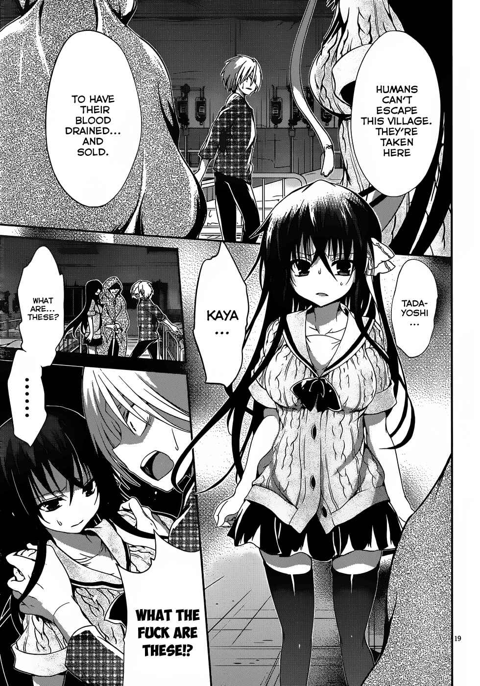 Page 20 Chapter 13 Kiryuin Kaya ni Chi wo Suwareru dake no Kantan na Oshigoto