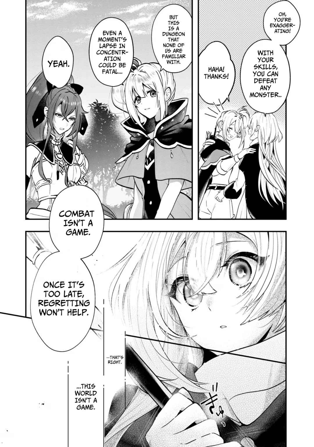 Page 33 Chapter 6 From Villainess to Healer: I Know the Cheat to Change My Fate