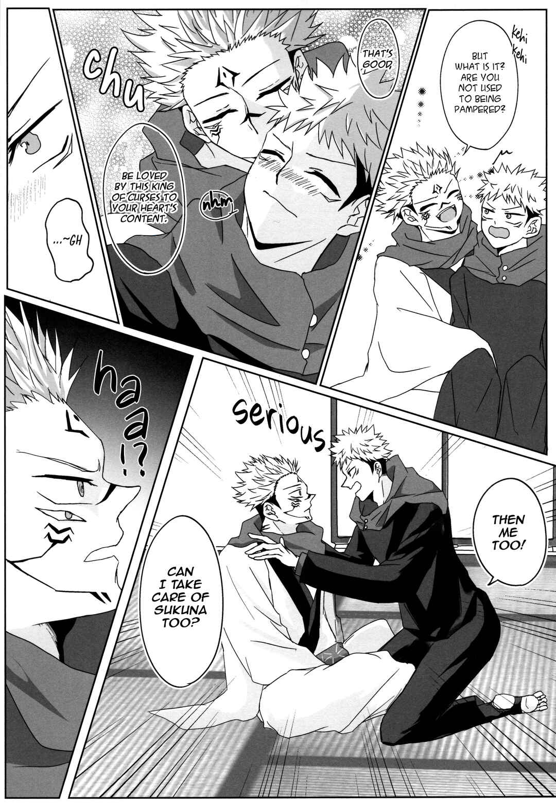 Page 12 Chapter Unknown_69d5 Jujutsu Kaisen - Ai wo Komete Kimi wo Omofu (Doujinshi)