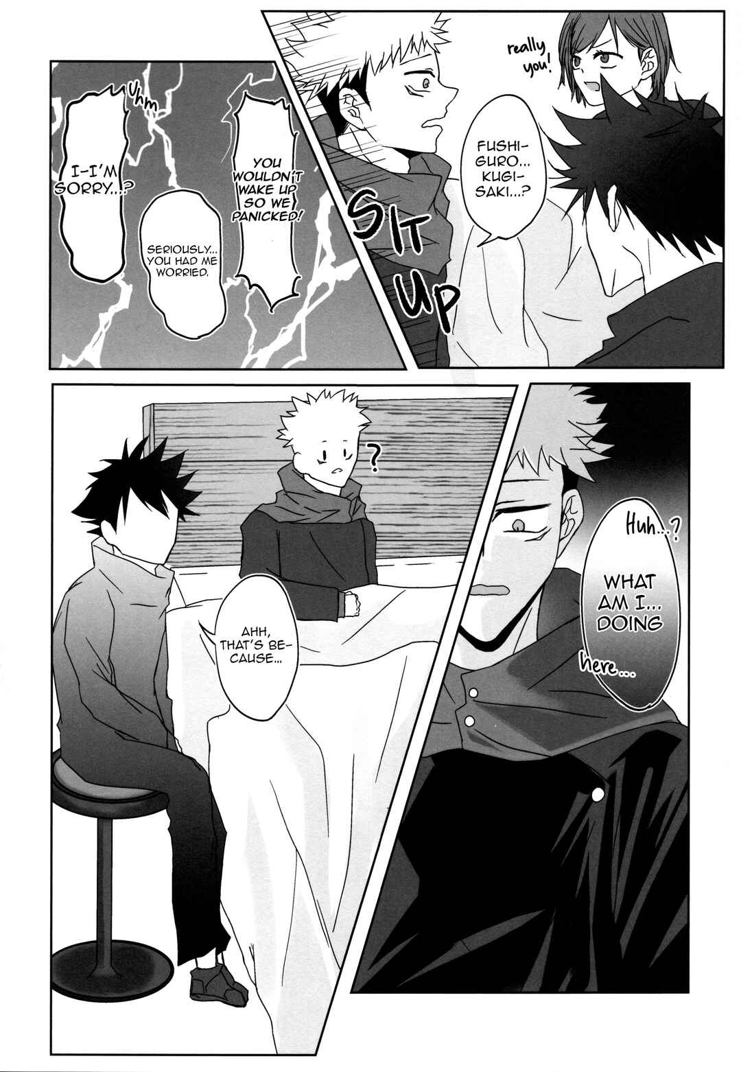 Page 35 Chapter Unknown_69d5 Jujutsu Kaisen - Ai wo Komete Kimi wo Omofu (Doujinshi)