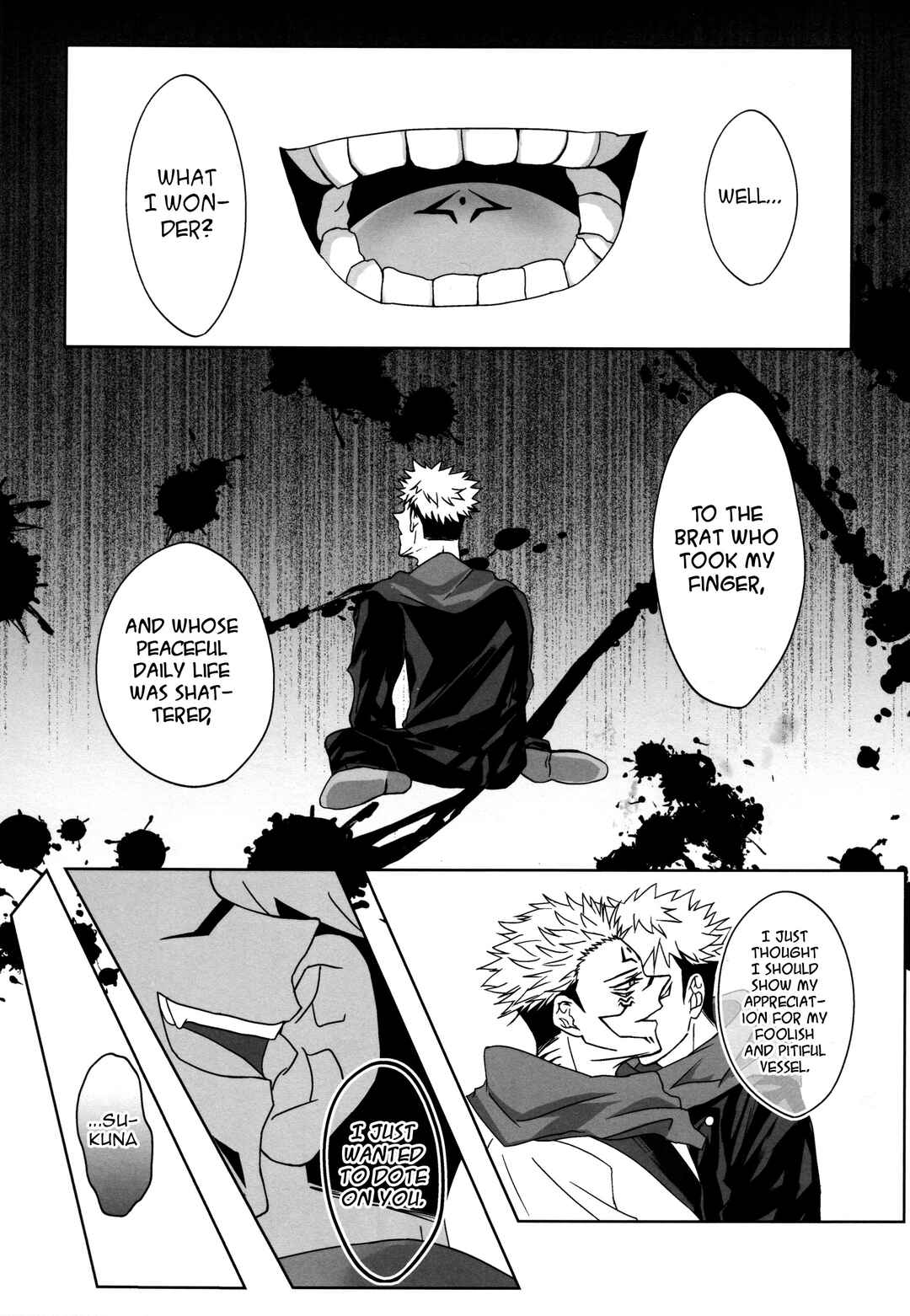 Page 8 Chapter Unknown_69d5 Jujutsu Kaisen - Ai wo Komete Kimi wo Omofu (Doujinshi)