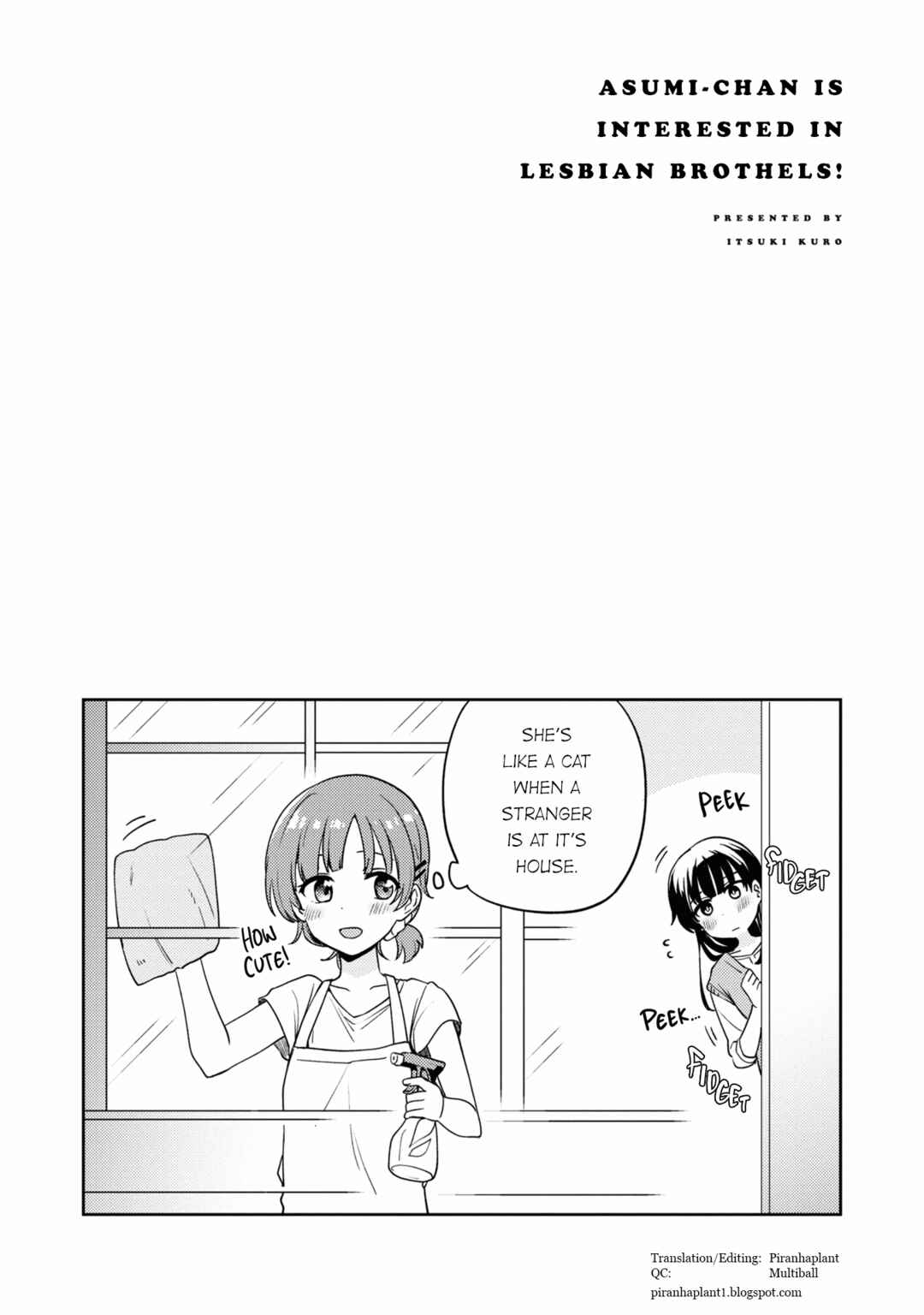 Page 36 Chapter 11 Asumi-chan is Interested in Lesbian Brothels!