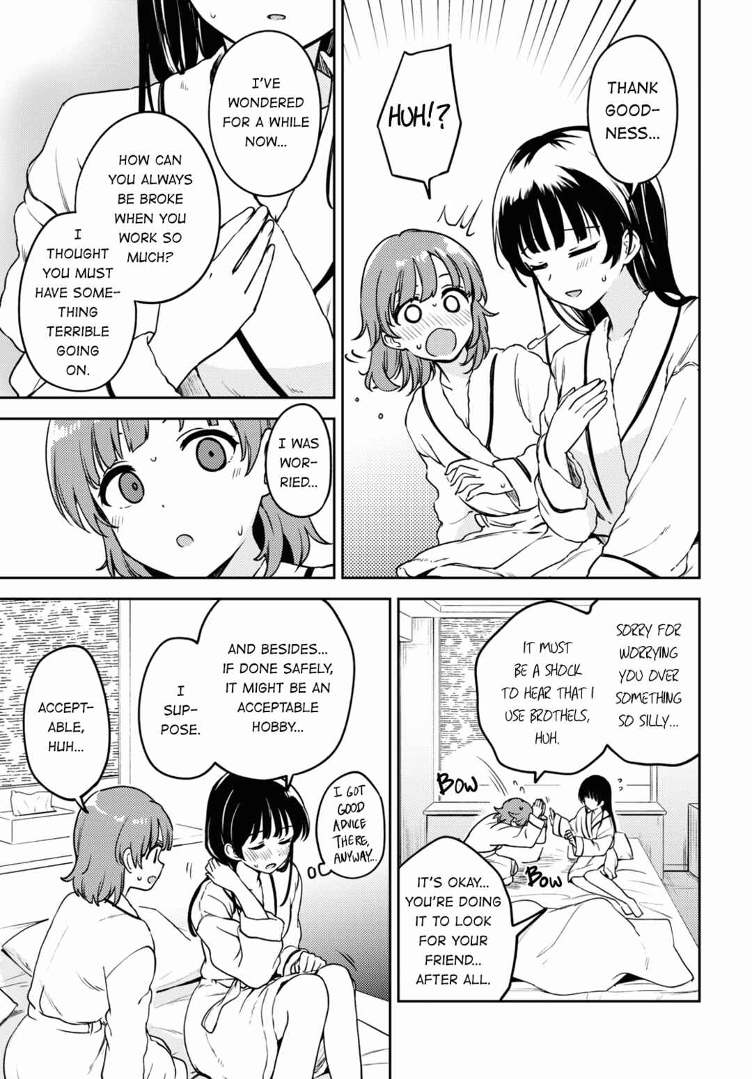 Page 19 Chapter 16 Asumi-chan is Interested in Lesbian Brothels!