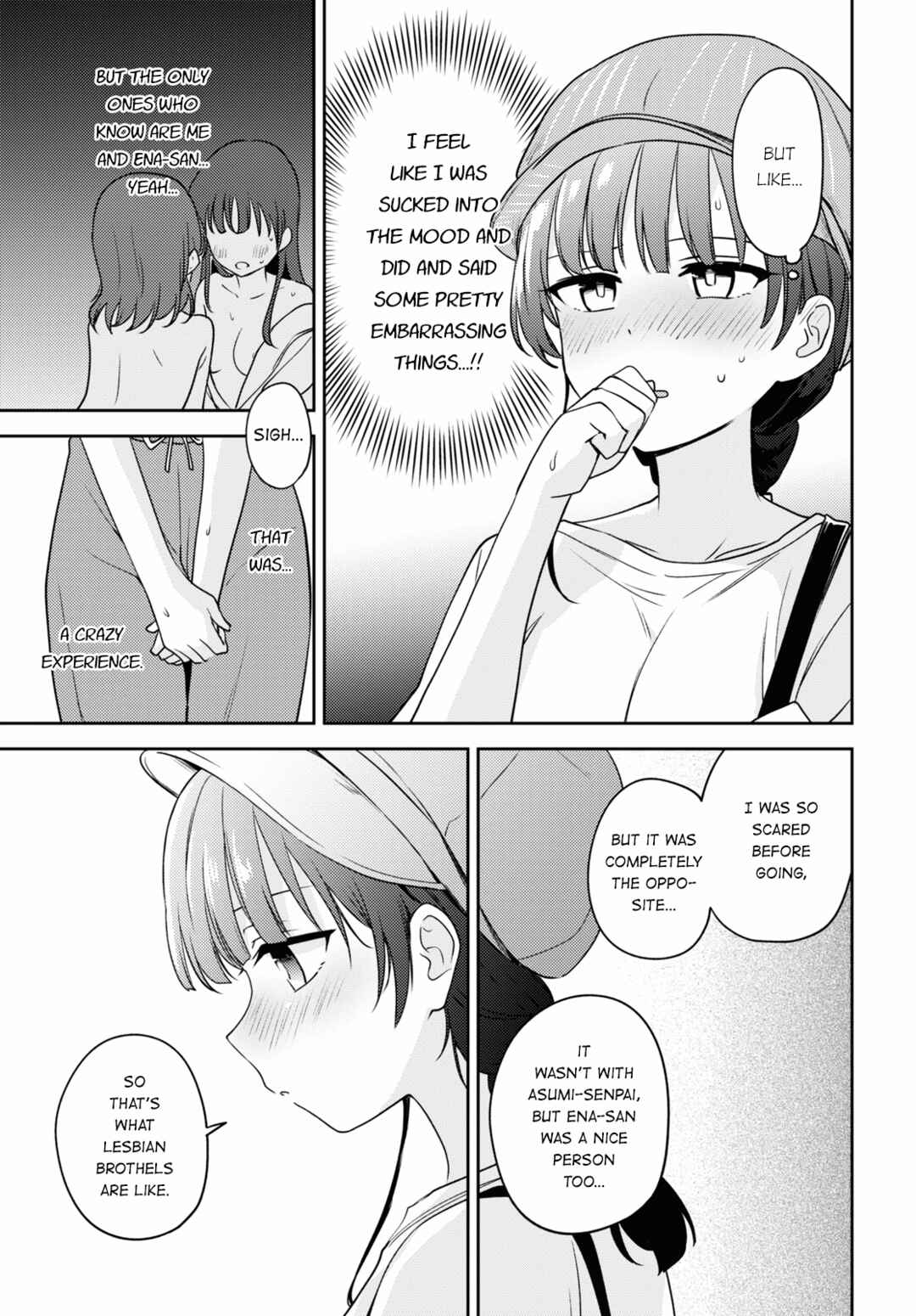 Page 37 Chapter 14 Asumi-chan is Interested in Lesbian Brothels!