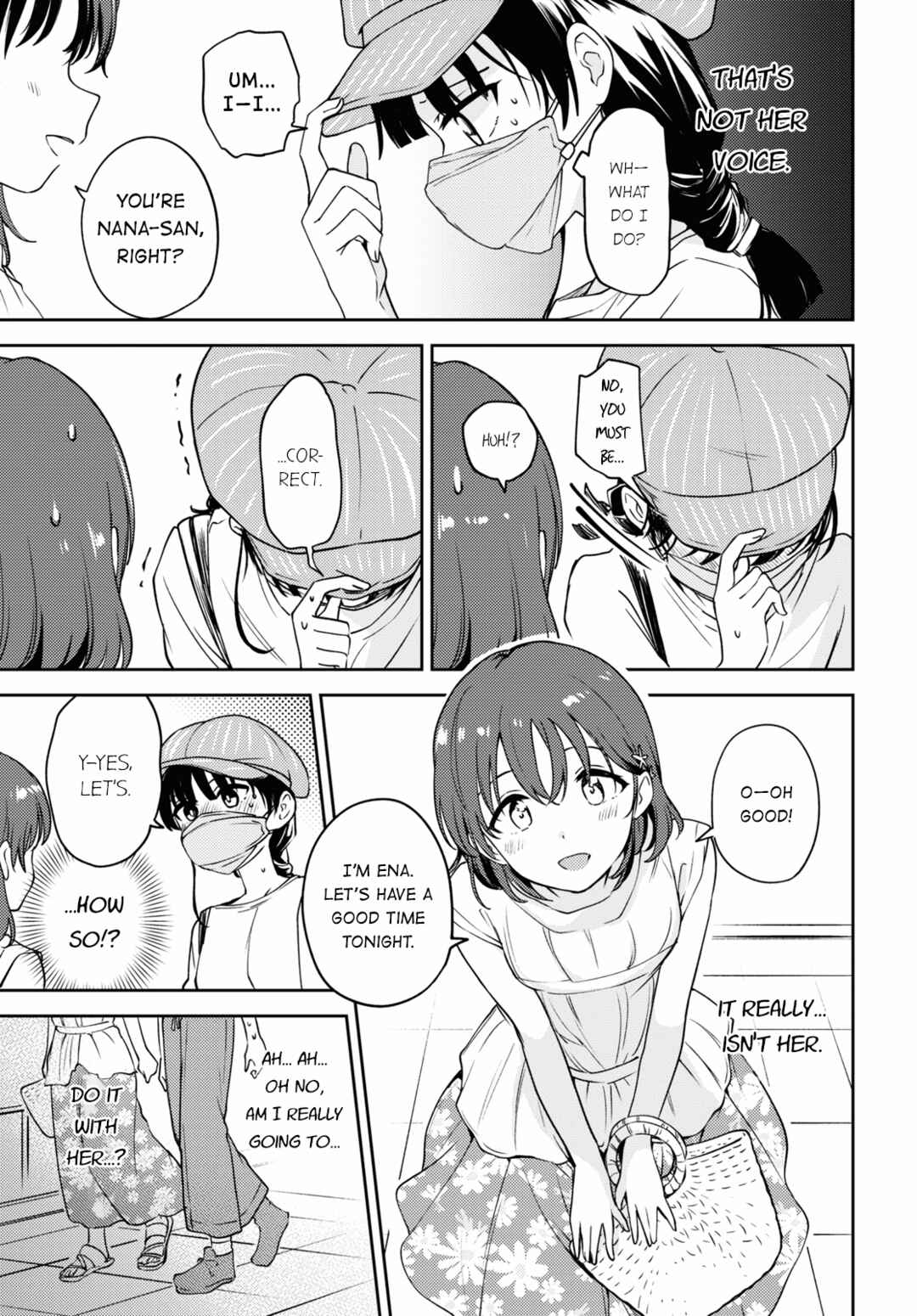 Page 9 Chapter 14 Asumi-chan is Interested in Lesbian Brothels!