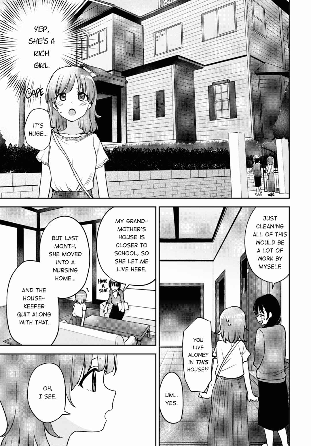 Page 13 Chapter 10 Asumi-chan is Interested in Lesbian Brothels!