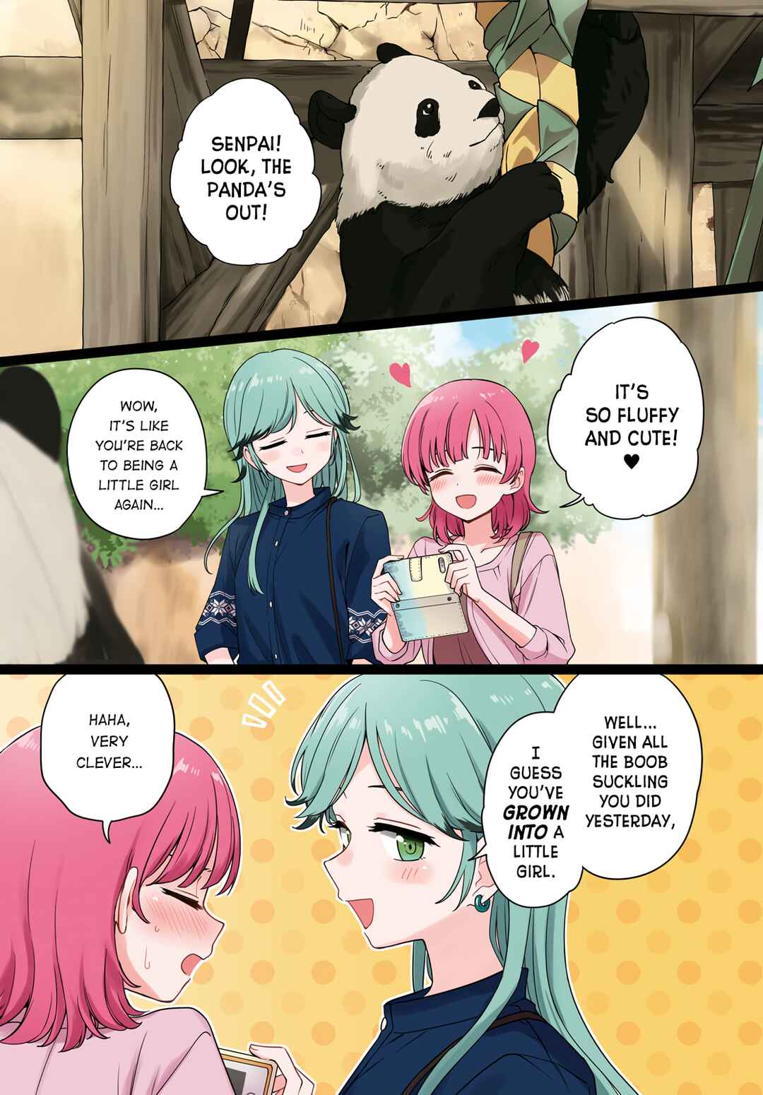Page 1 Chapter 27 Asumi-chan is Interested in Lesbian Brothels!