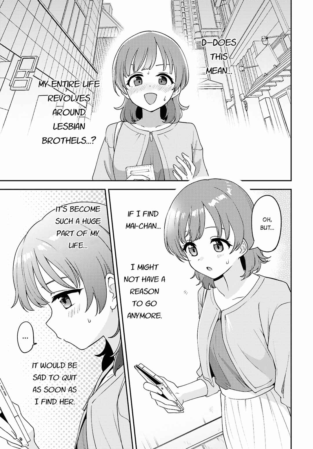 Page 9 Chapter 27 Asumi-chan is Interested in Lesbian Brothels!