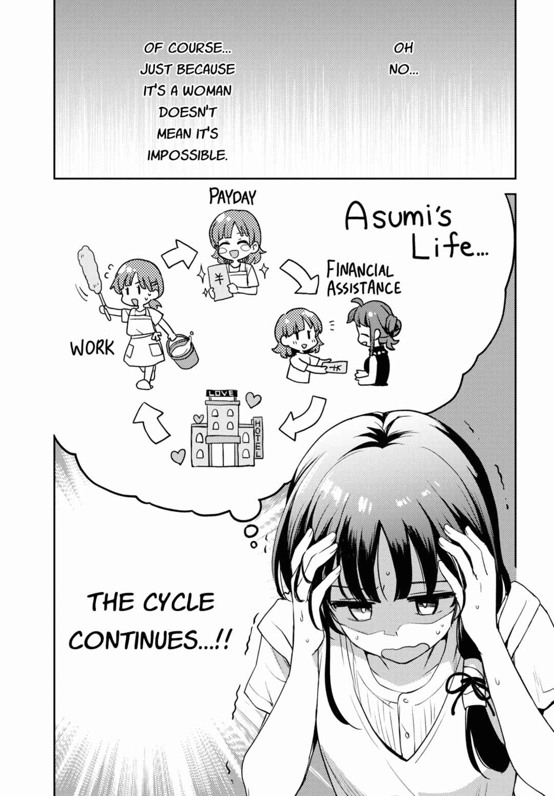 Page 33 Chapter 12 Asumi-chan is Interested in Lesbian Brothels!