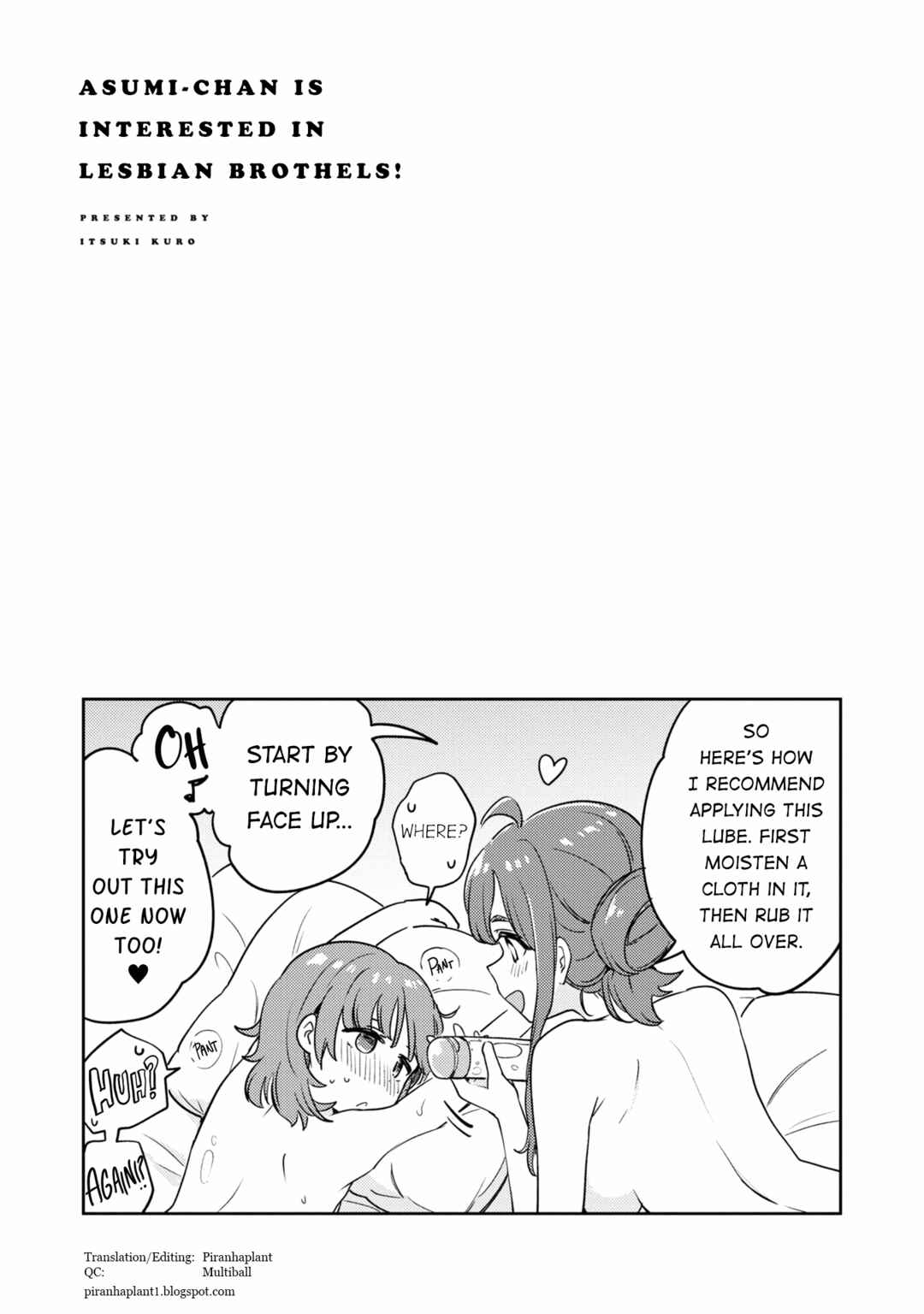 Page 37 Chapter 12 Asumi-chan is Interested in Lesbian Brothels!