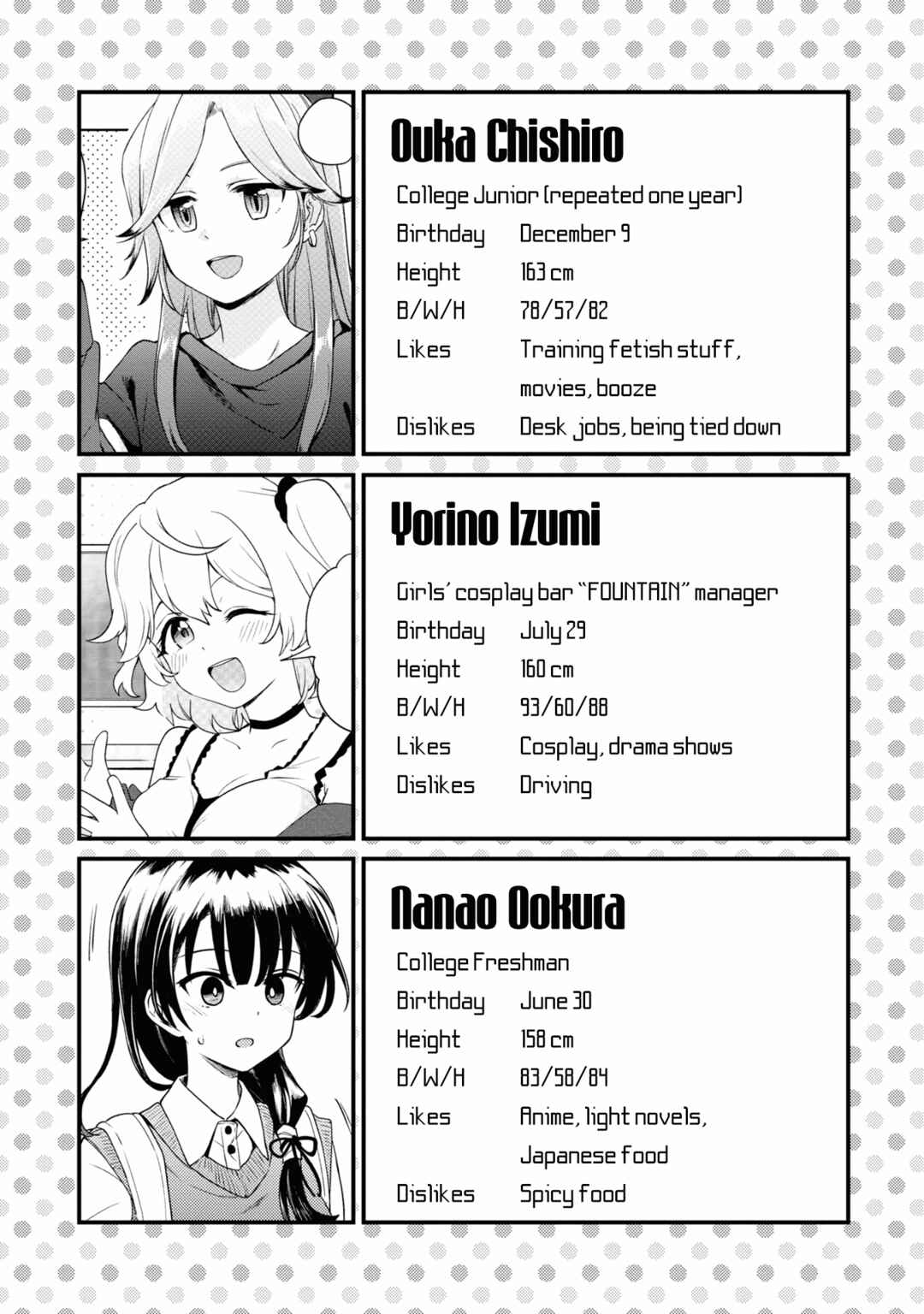 Page 12 Chapter 9.5 Asumi-chan is Interested in Lesbian Brothels!