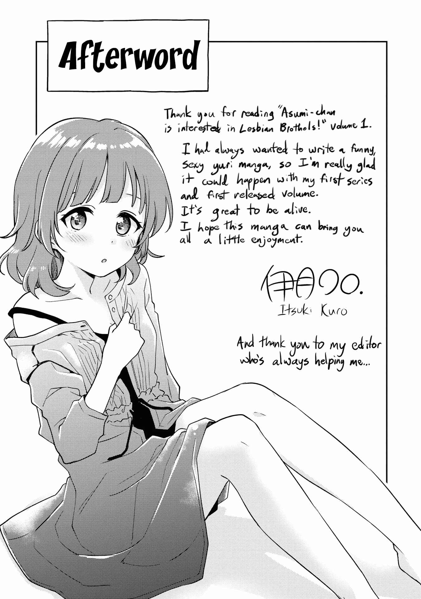 Page 6 Chapter 5.5 Asumi-chan is Interested in Lesbian Brothels!