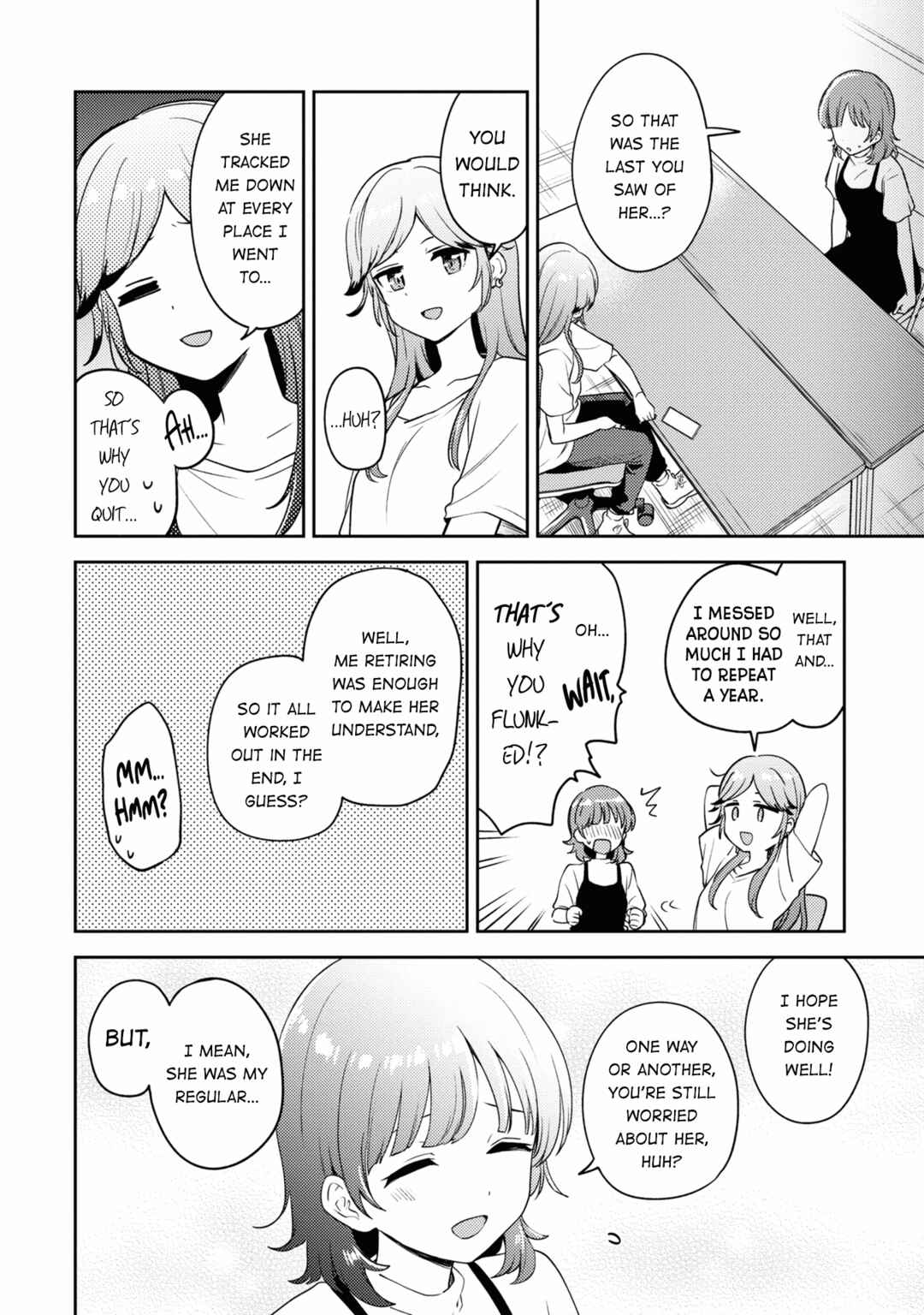 Page 9 Chapter 13.5 Asumi-chan is Interested in Lesbian Brothels!