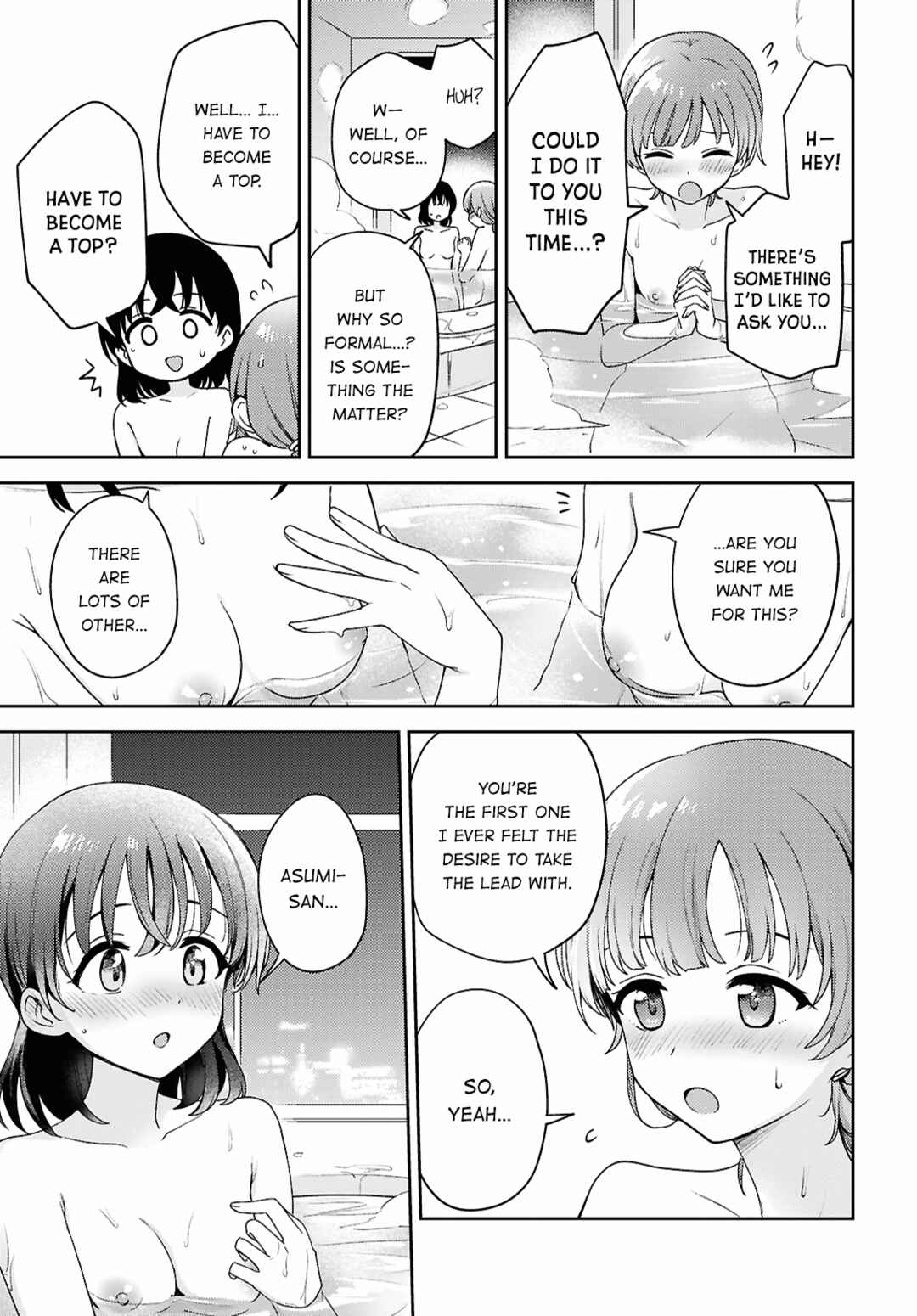Page 13 Chapter 31 Asumi-chan is Interested in Lesbian Brothels!