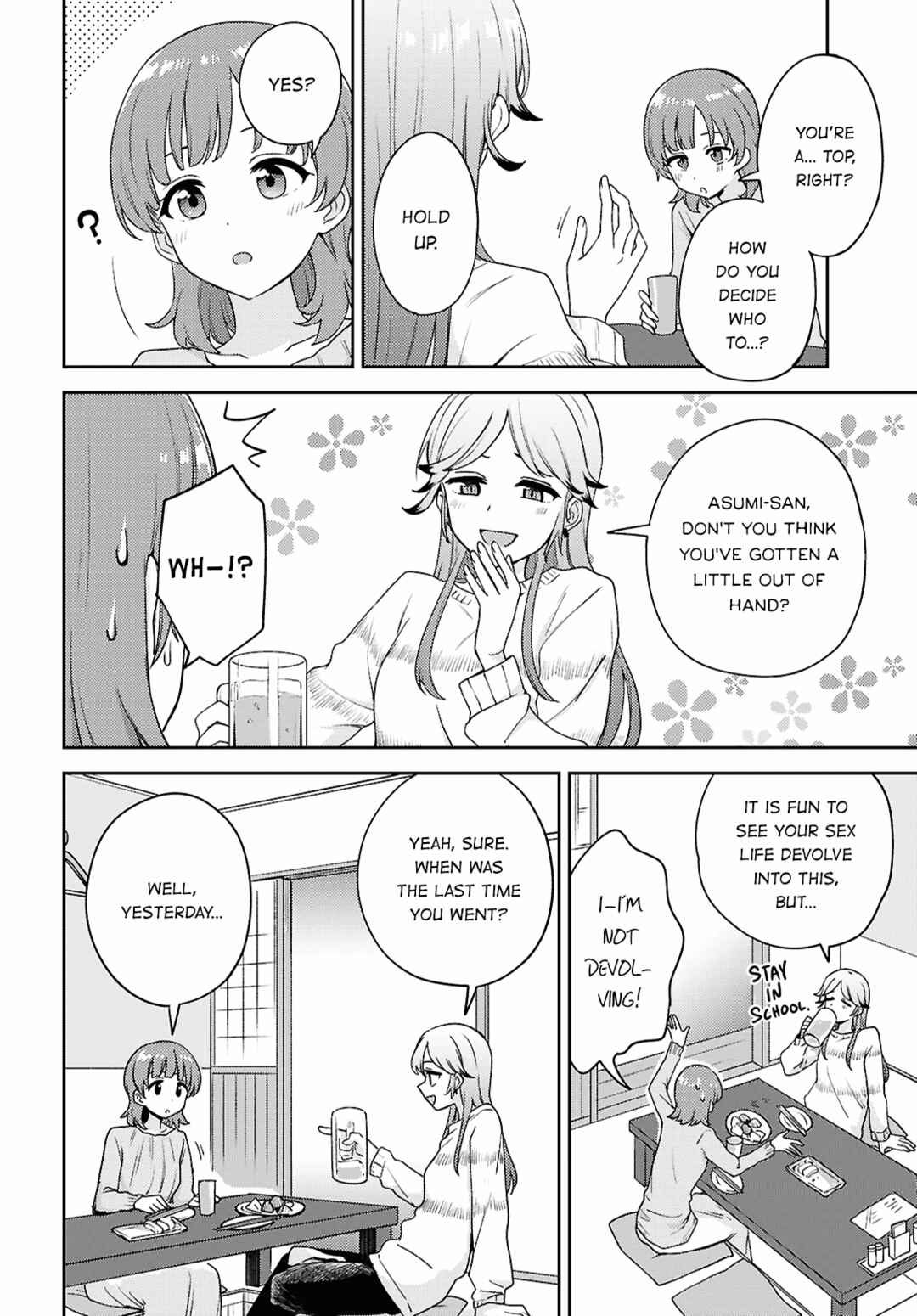 Page 4 Chapter 31 Asumi-chan is Interested in Lesbian Brothels!