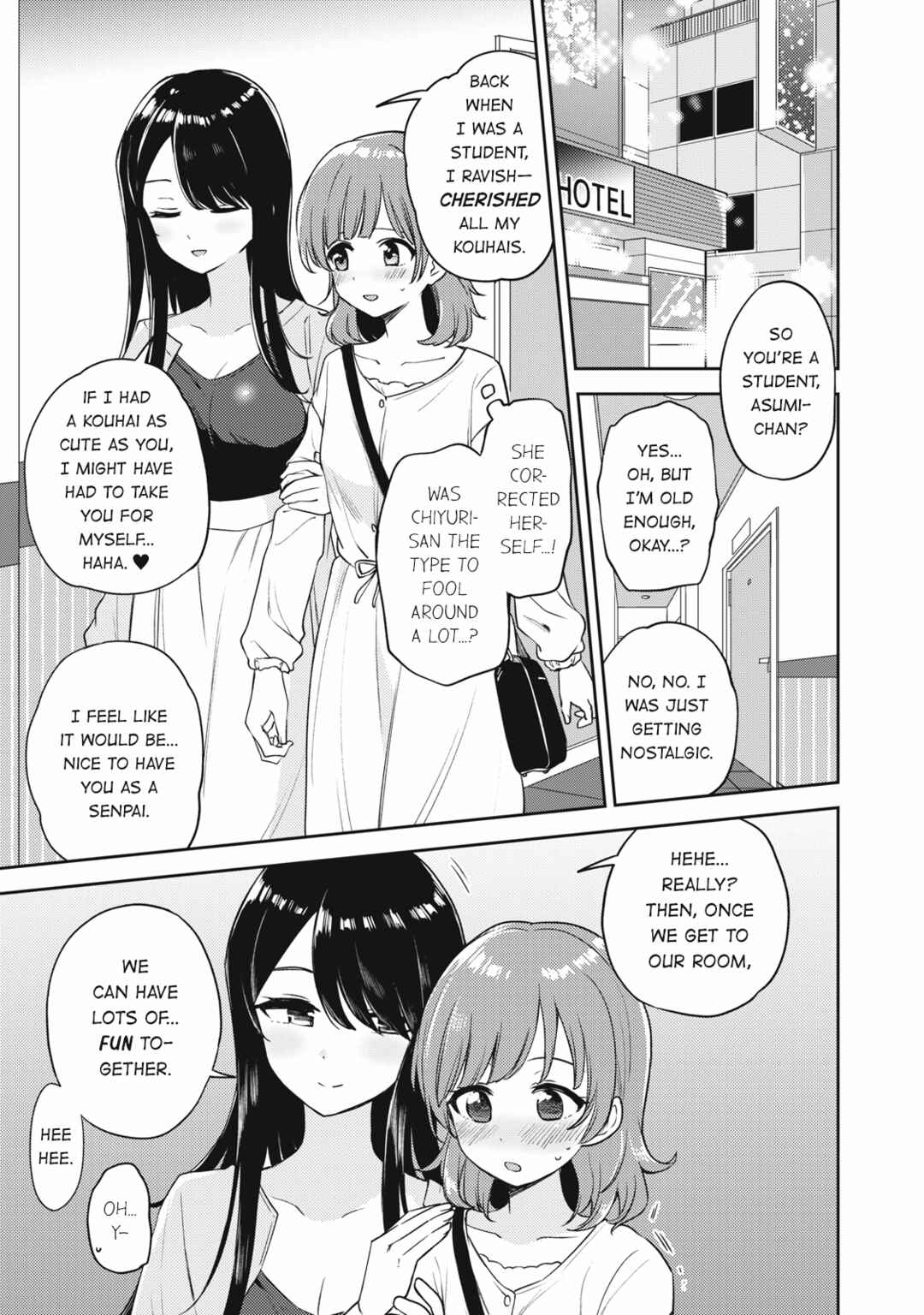 Page 3 Chapter 10.1 Asumi-chan is Interested in Lesbian Brothels!