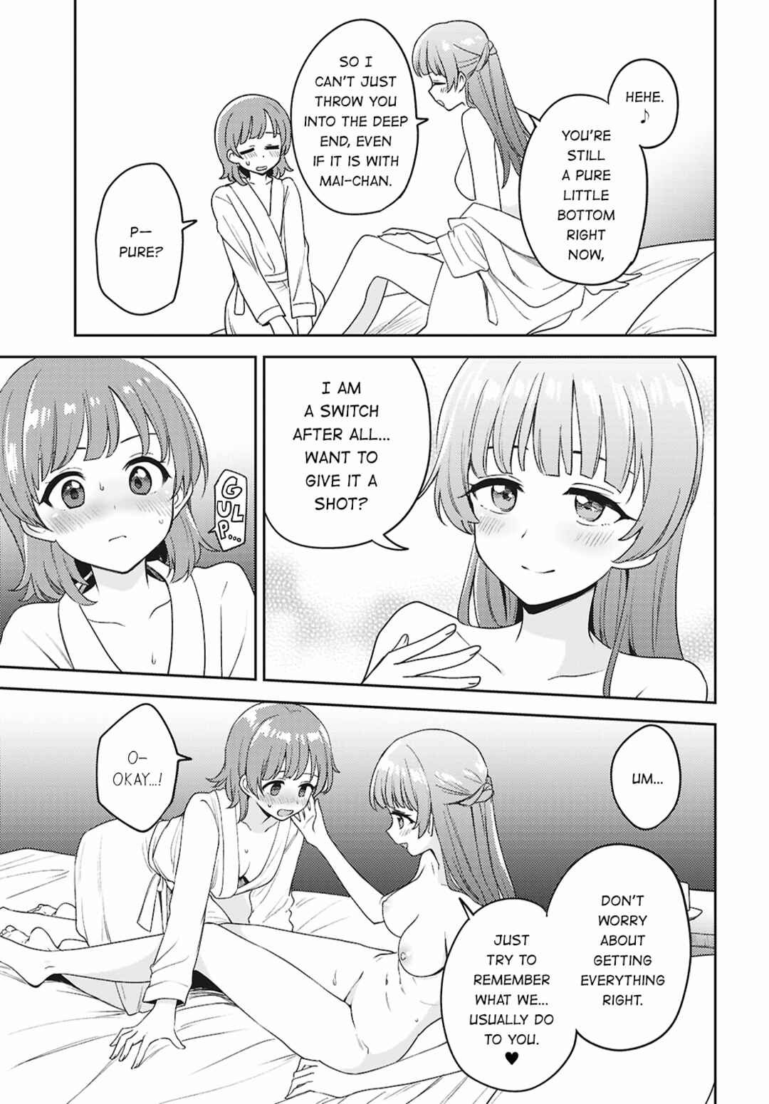 Page 29 Chapter 30 Asumi-chan is Interested in Lesbian Brothels!