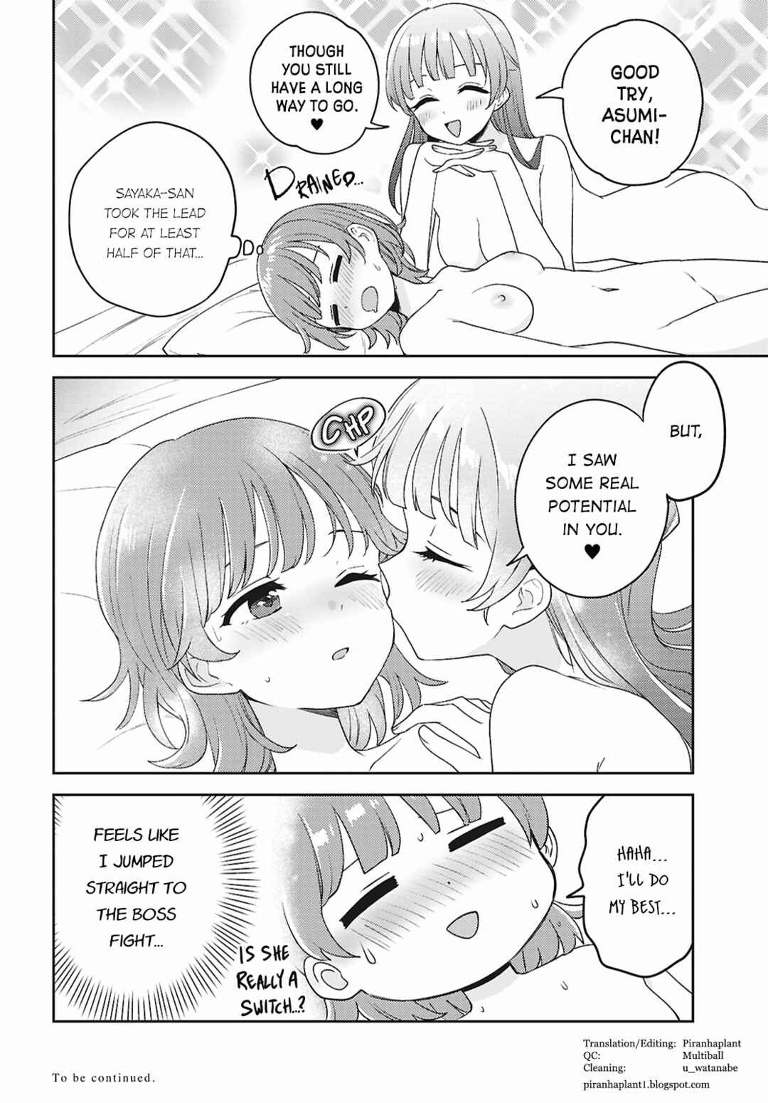 Page 38 Chapter 30 Asumi-chan is Interested in Lesbian Brothels!