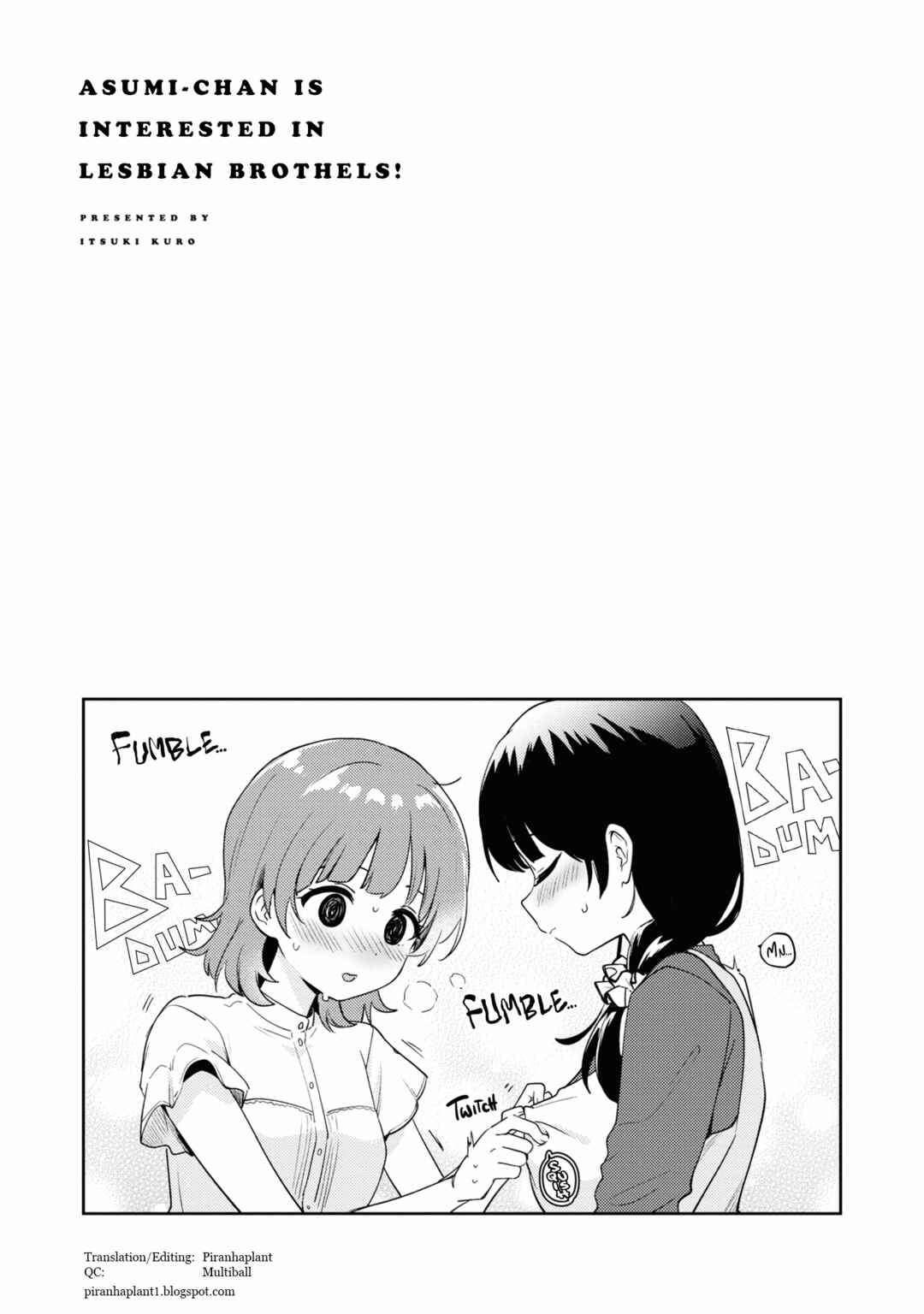 Page 27 Chapter 18 Asumi-chan is Interested in Lesbian Brothels!