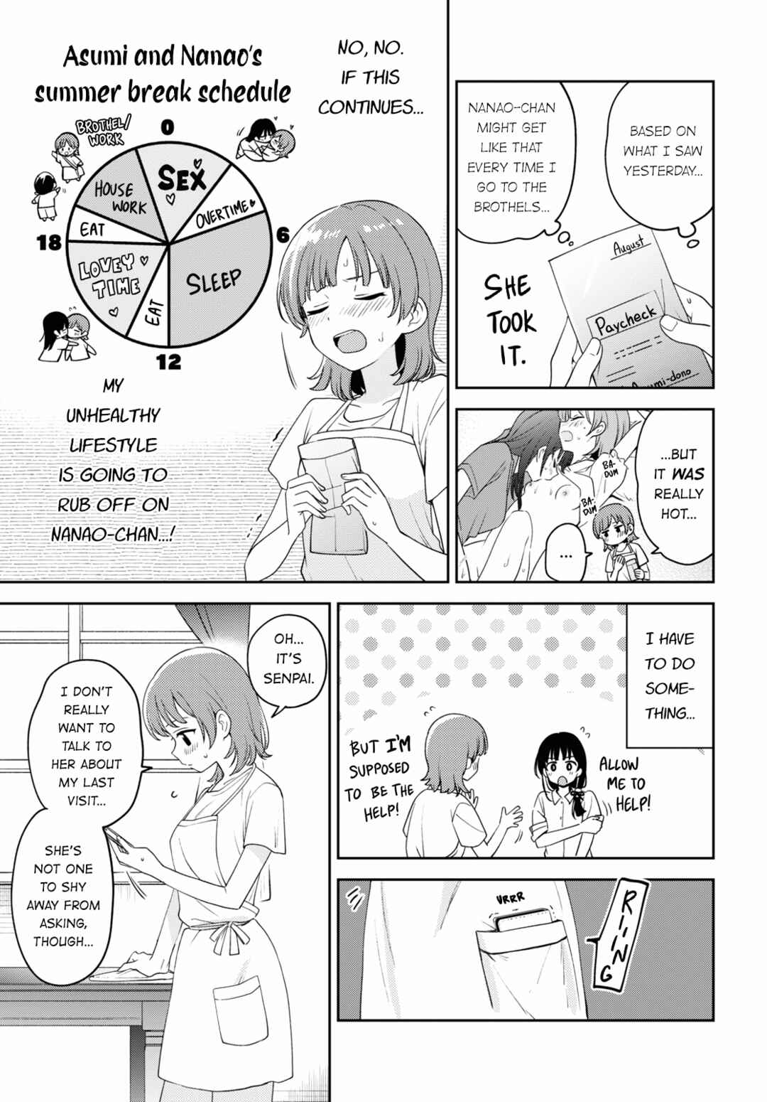 Page 33 Chapter 22 Asumi-chan is Interested in Lesbian Brothels!