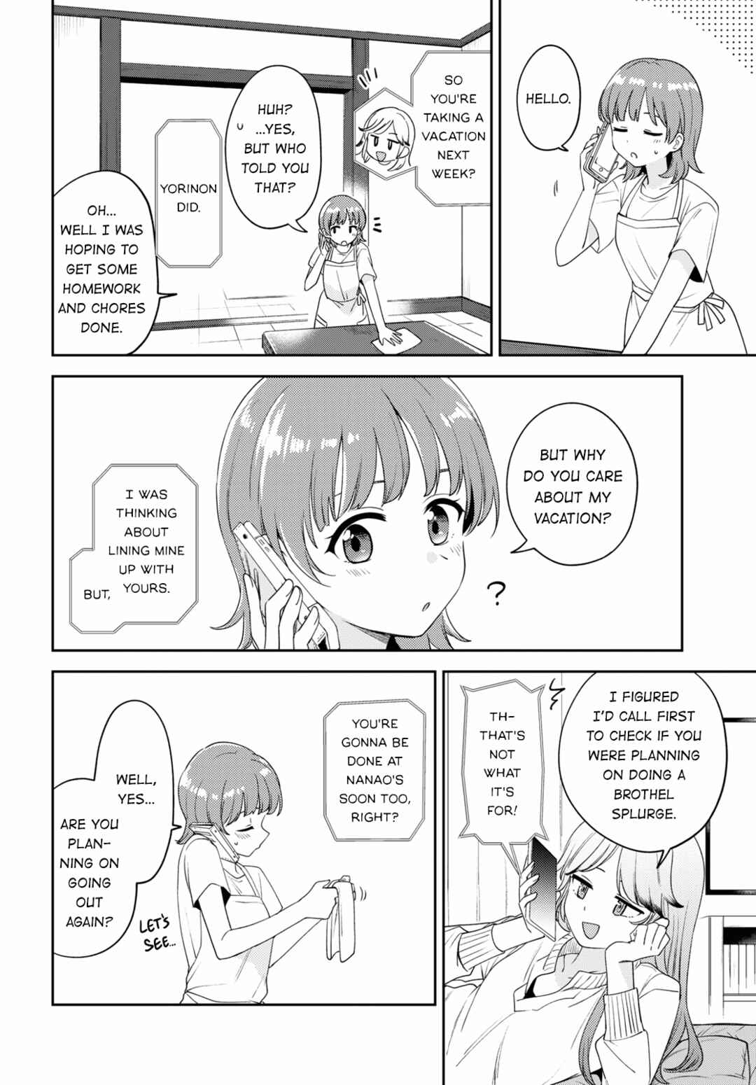 Page 34 Chapter 22 Asumi-chan is Interested in Lesbian Brothels!